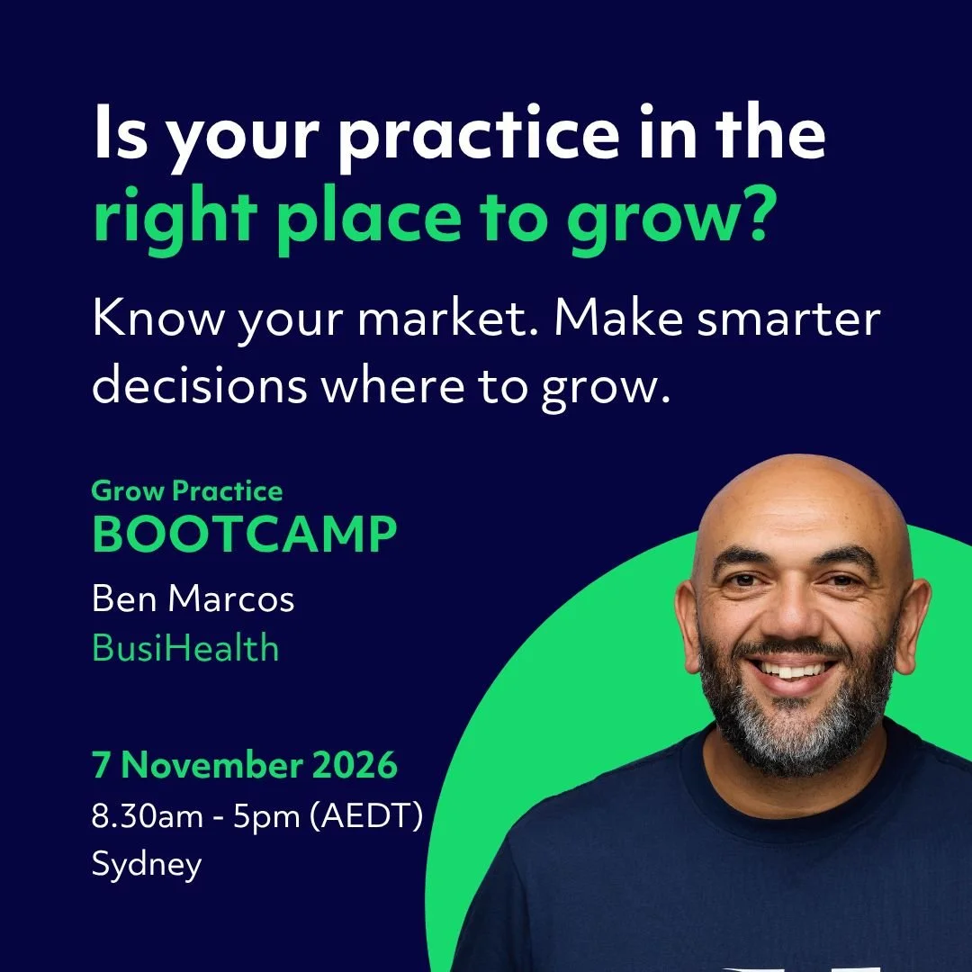 Meet Ben. The closest thing to picking the winning numbers at Lotto. 

Ben has spent over 30 years in the healthcare industry. He specialises in location intelligence. Evidence based decisions about catchment, demographics and competition before a pr