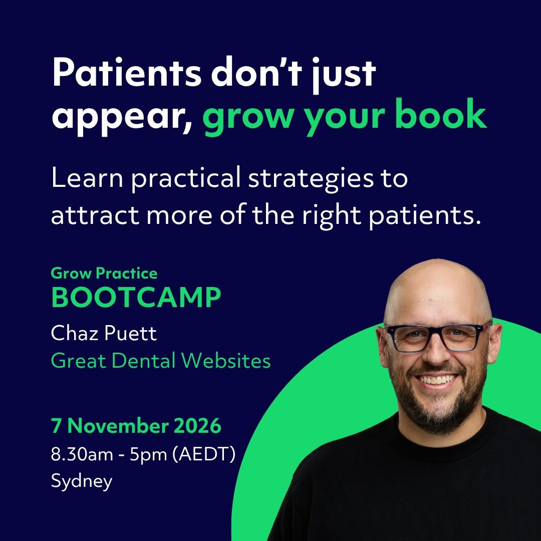 If you have questions about marketing your practice, bring them!

Chaz is one of those guys who genuinely knows his stuff, but what makes him exceptional is how generous he is with that knowledge. He&rsquo;s practical, approachable and incredibly sup