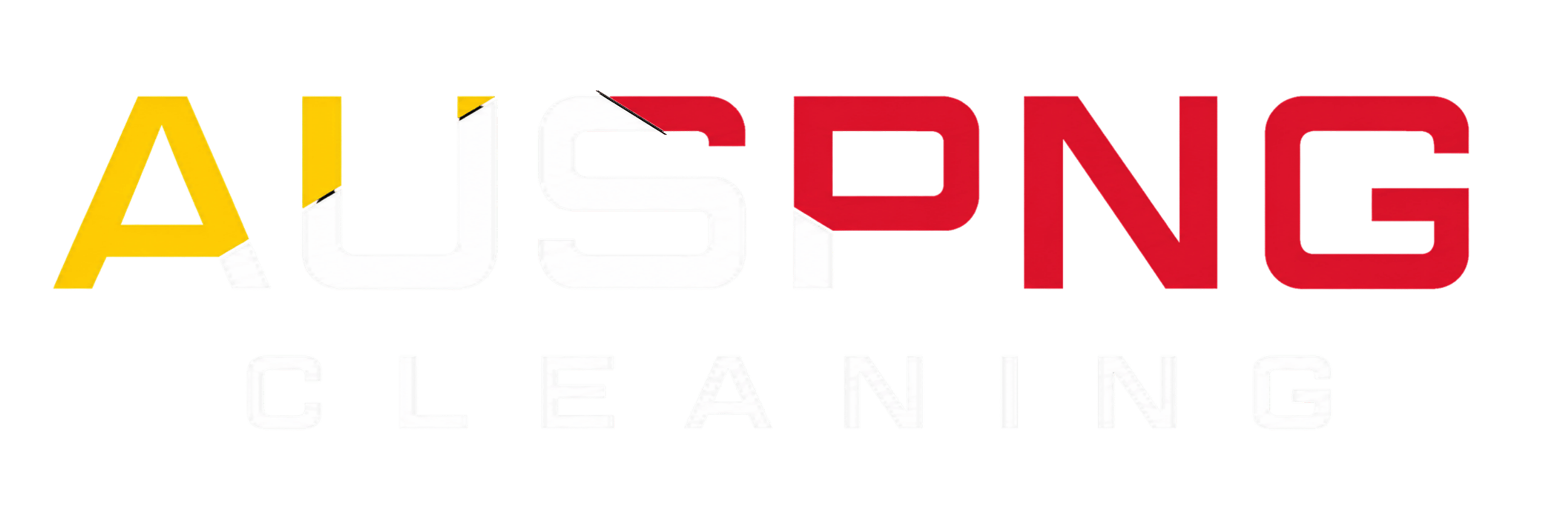 Colorful logo with the text 'AUSON CLEANING' in bold, uppercase letters.