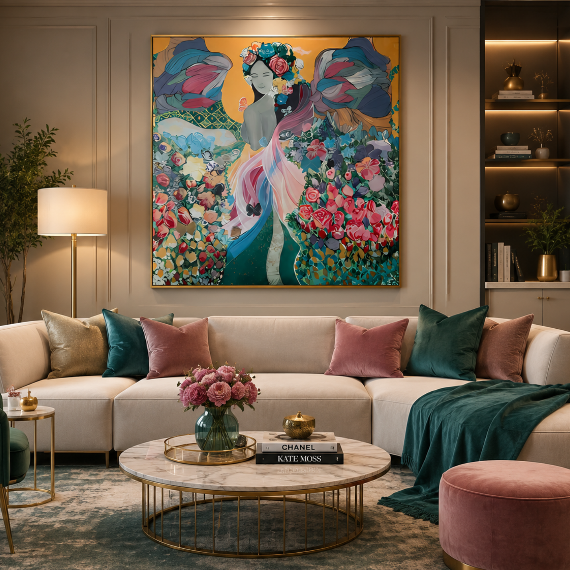 Goddess of Blooms - Original Commissioned