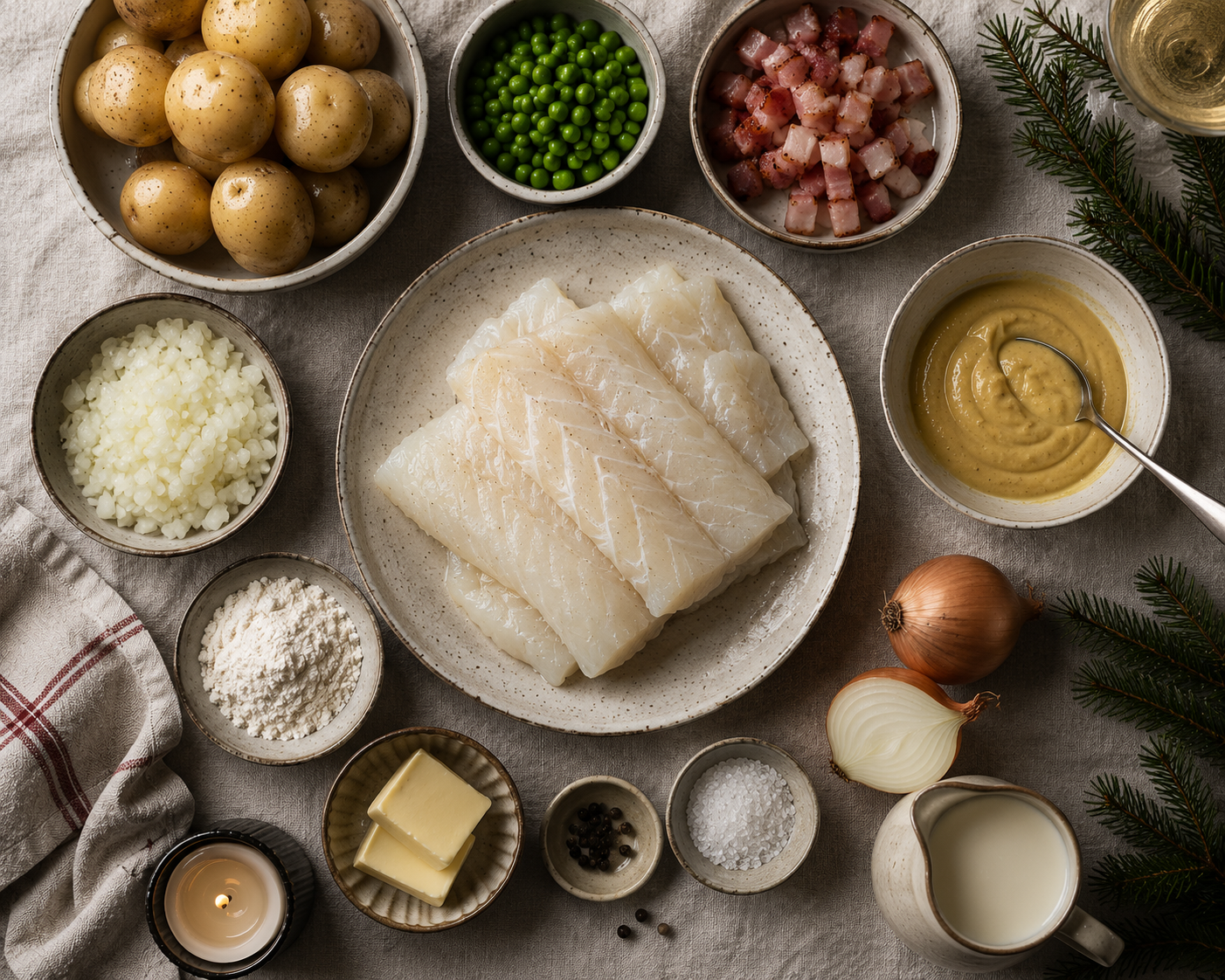 Lutefisk: 挪威人圣诞餐桌上最特别的一道菜