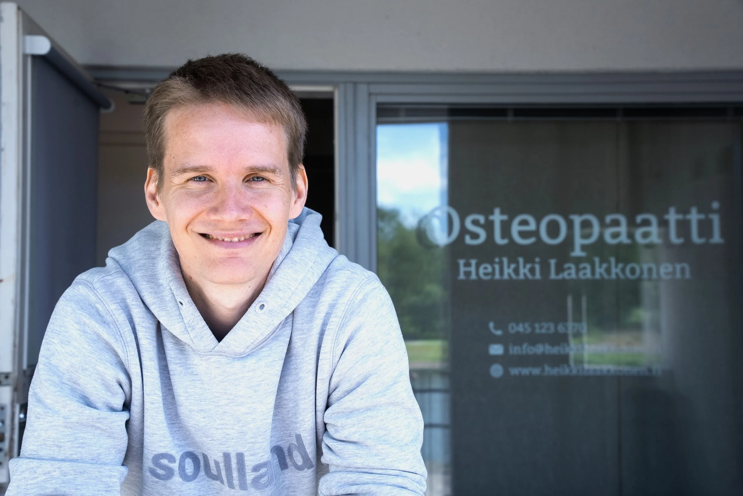 Osteopaatti Heikki Laakkonen vastaanotto sisäänkäynti