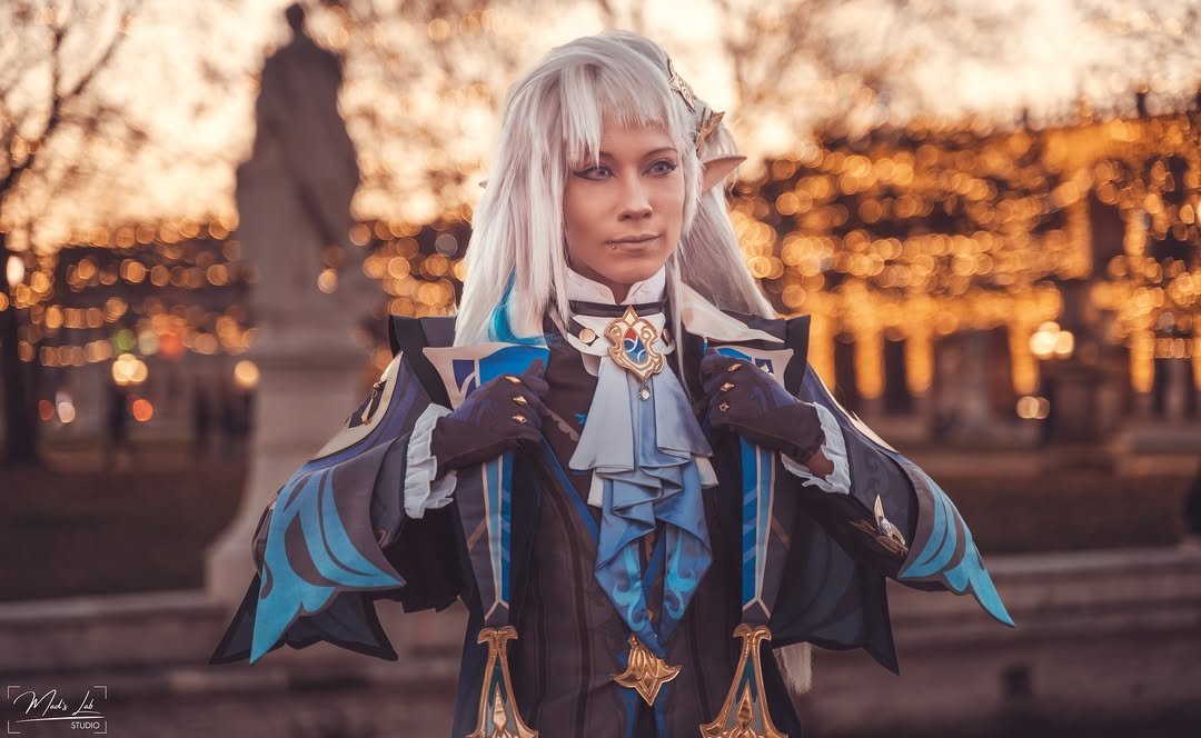 Kijou cosplayer makeup dettaglio