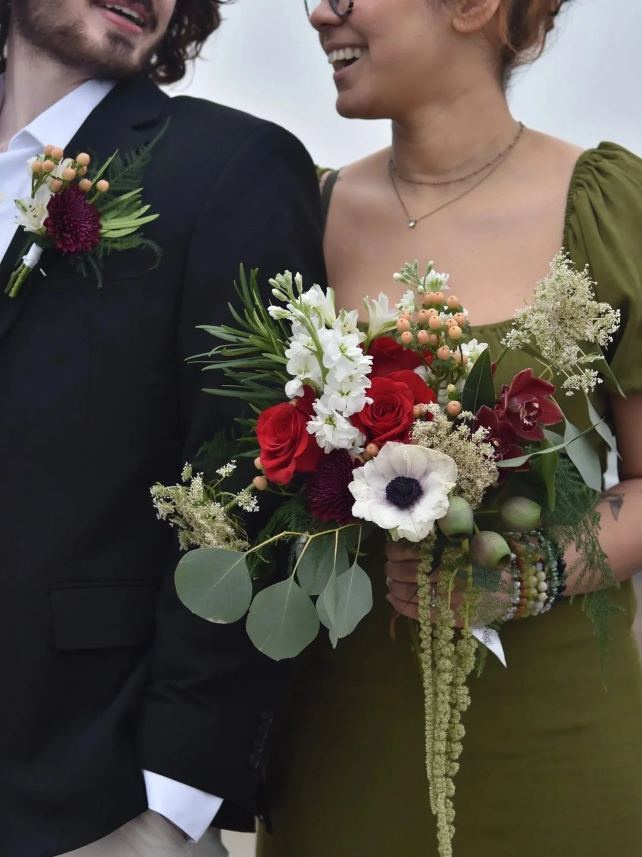 Winter Rooftop Elopement
