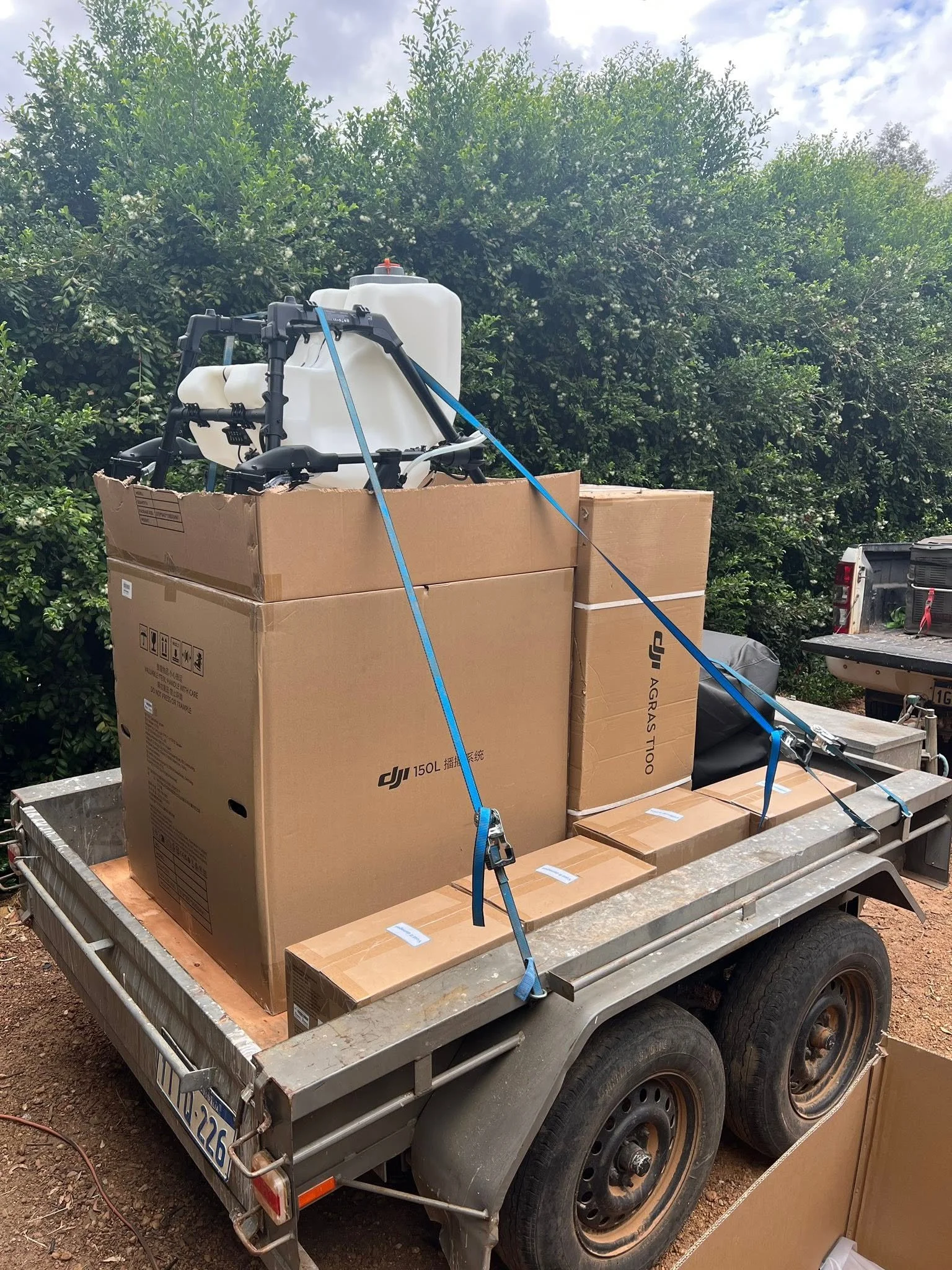 DJI T100 Ready for Delivery and On-farm Handover