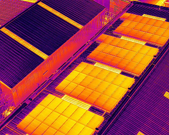Thermal Solar Panel Inspections by Drone
