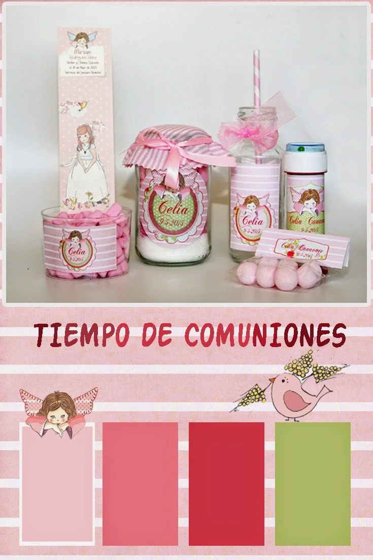 Comuniones de niñas. Un clásico perfecto.