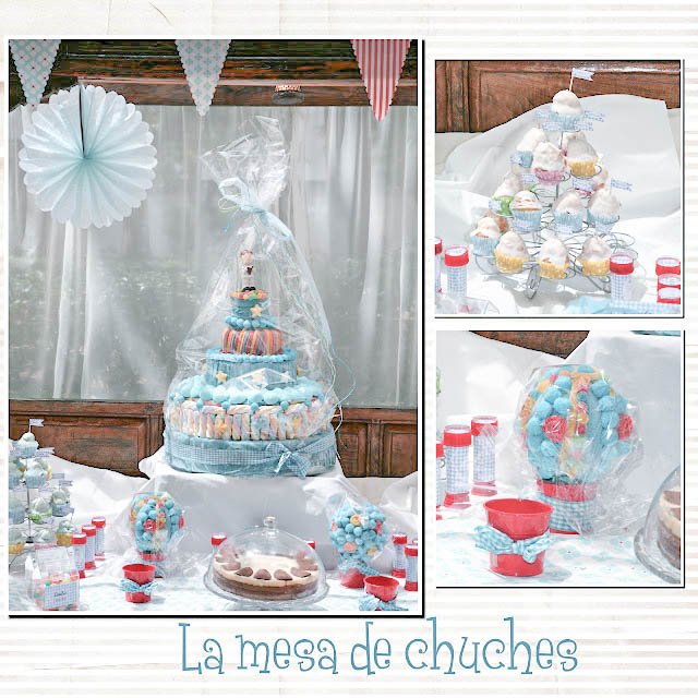 La mesa de chuches.