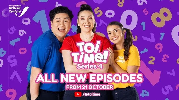 Beloved New Zealand children's series Toi Time featuring Anika Moa, Awhimai Fraser, Taylor Rogers and Cameron Chan