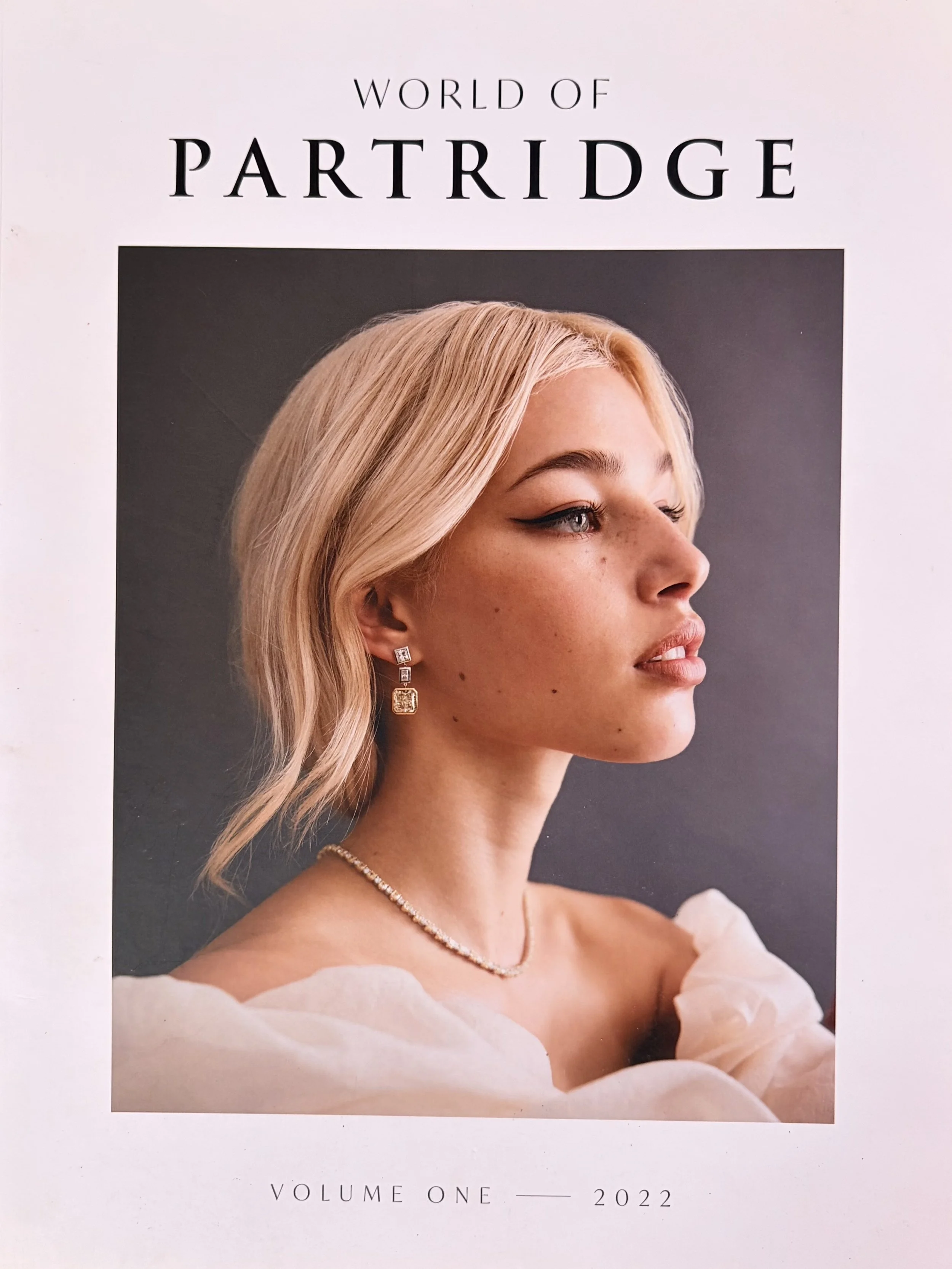Erica Cassidy wrote a feature article about luxury designer Faberge for Partridge magazine