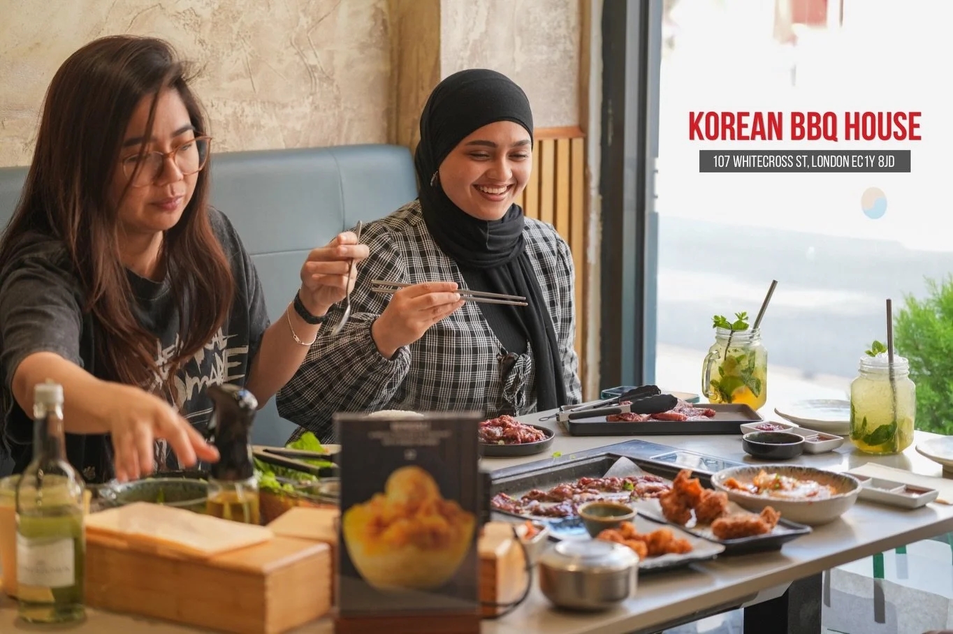 Craving authentic Korean BBQ in the heart of Barbican? 🔥

Gather your friends, fire up the grill, and enjoy premium meats, delicious Korean favourites, and an unforgettable dining experience. Whether it&rsquo;s a casual lunch, date night, or group c