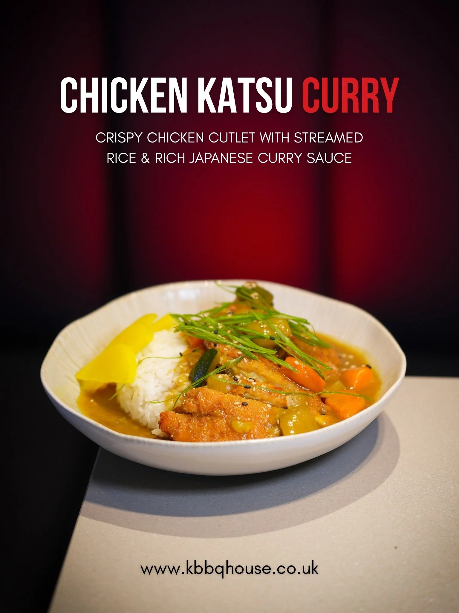 Chicken Katsu Curry 🍛

🥢 Crispy golden chicken, fragrant Japanese curry, and steamed rice&mdash;the ultimate comfort food. 

Book your table now &amp; enjoy the experience today.

🥩 Korean BBQ House- Barbican
📍107 Whitecross St, London EC1Y 8JD 
