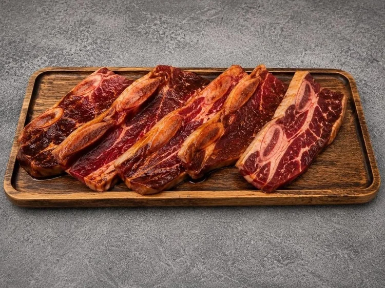Kalbi marinated beef ribs