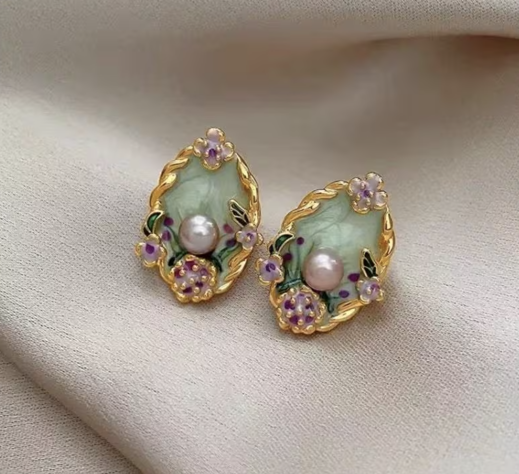 Monet Garden Earrings