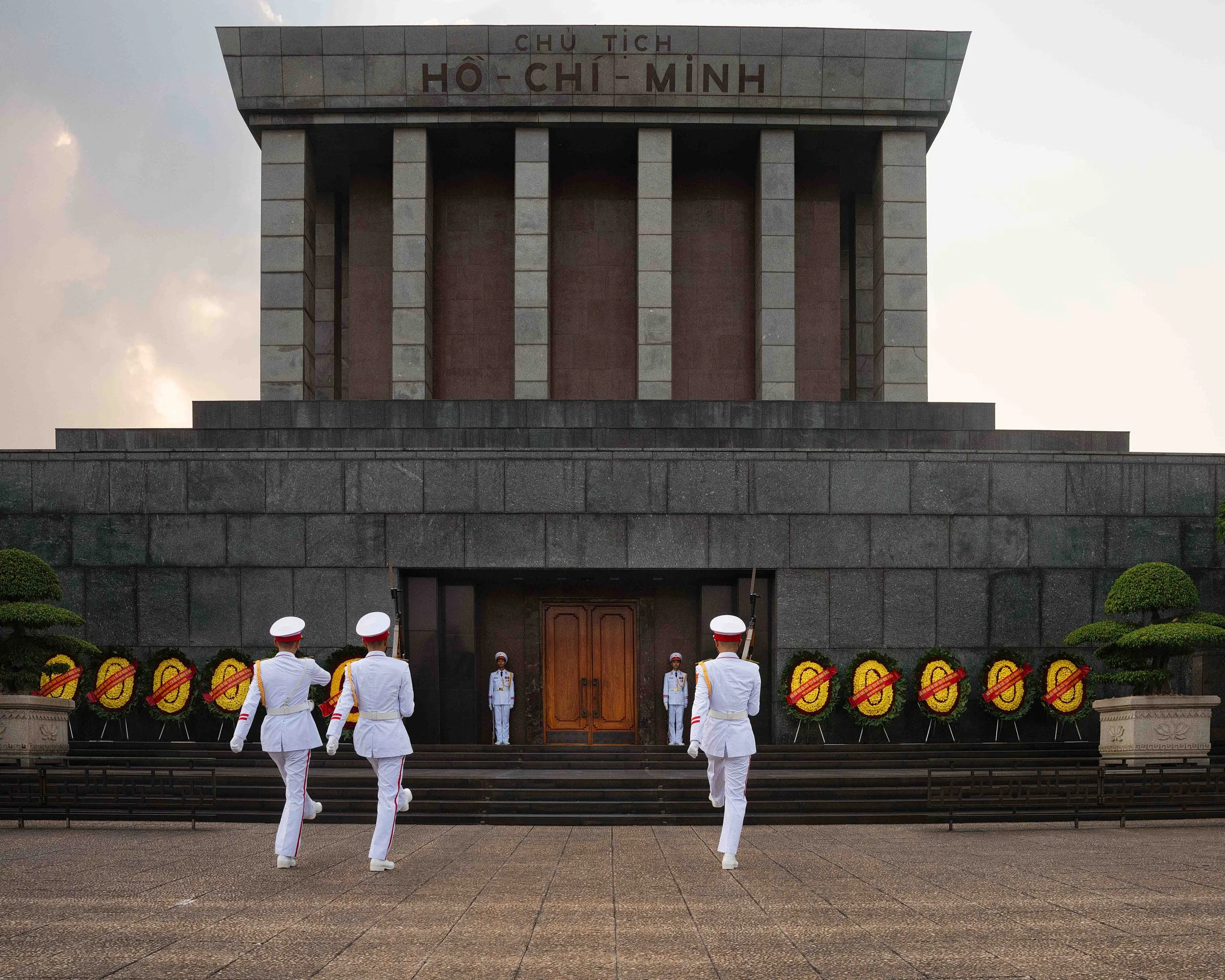 Vietnam - Ho Chi Minh Mausoleum in Ba Dinh Square, Hanoi