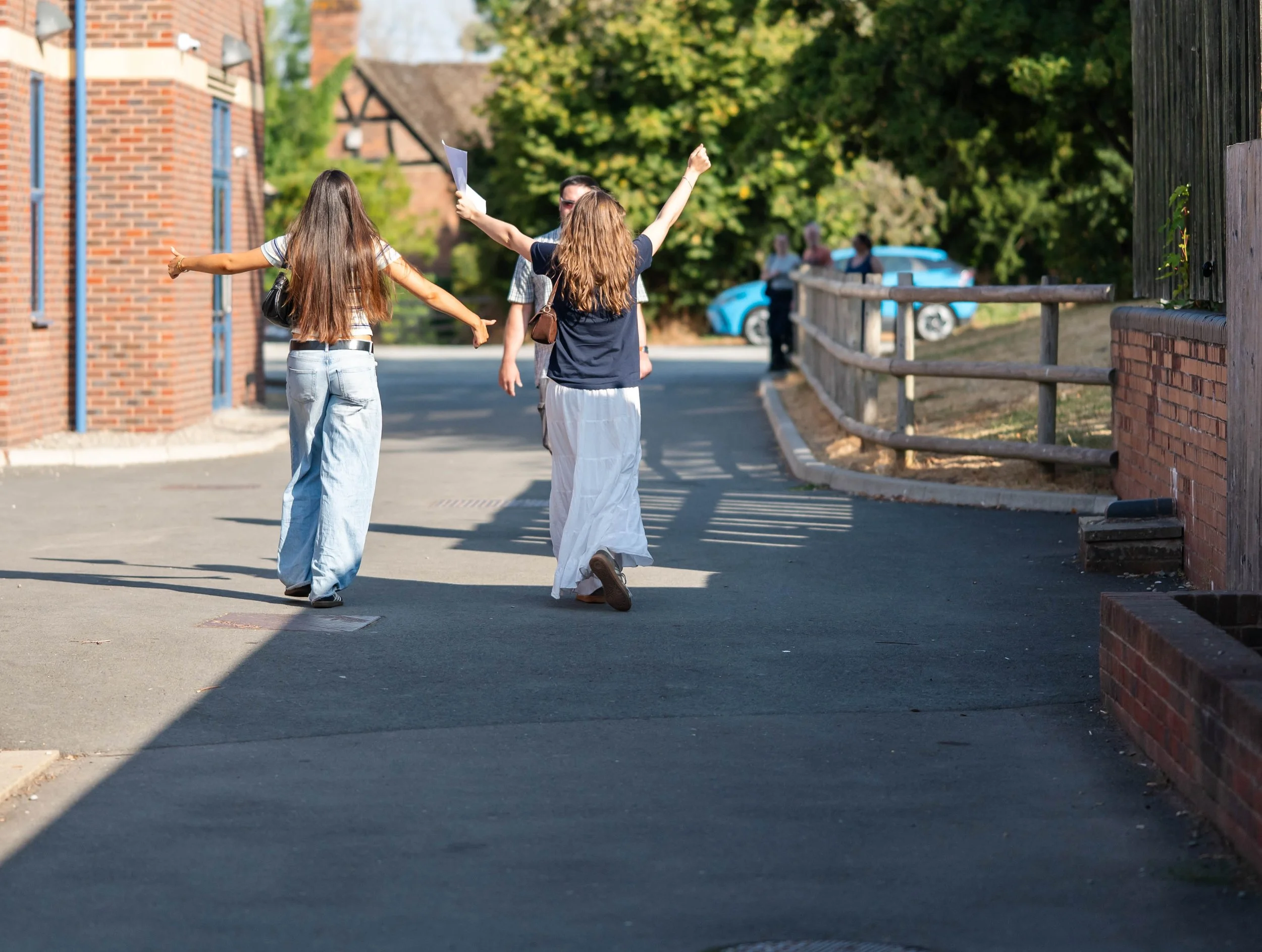 A Level results day
