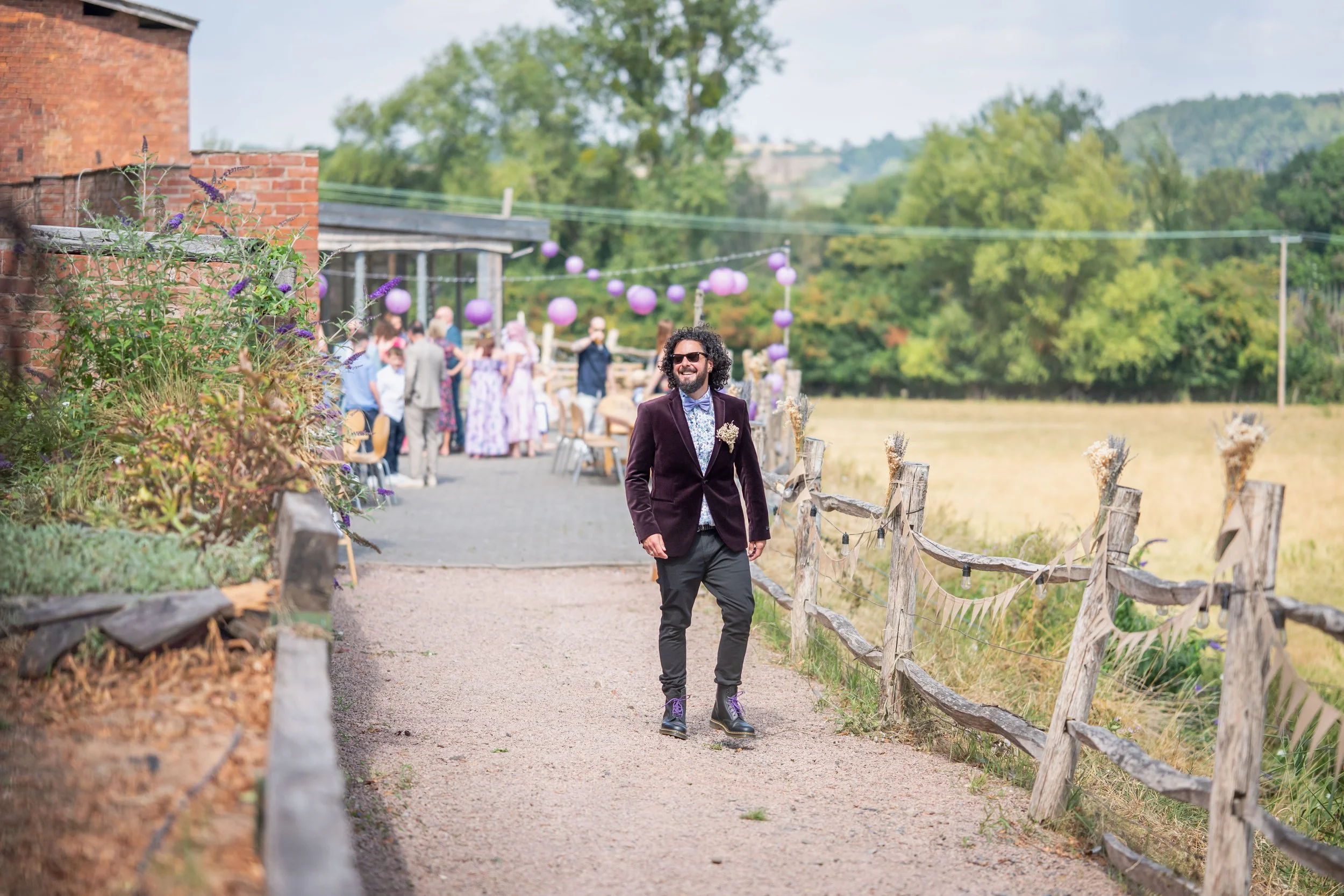 Claire and Luke's day was gorgeous