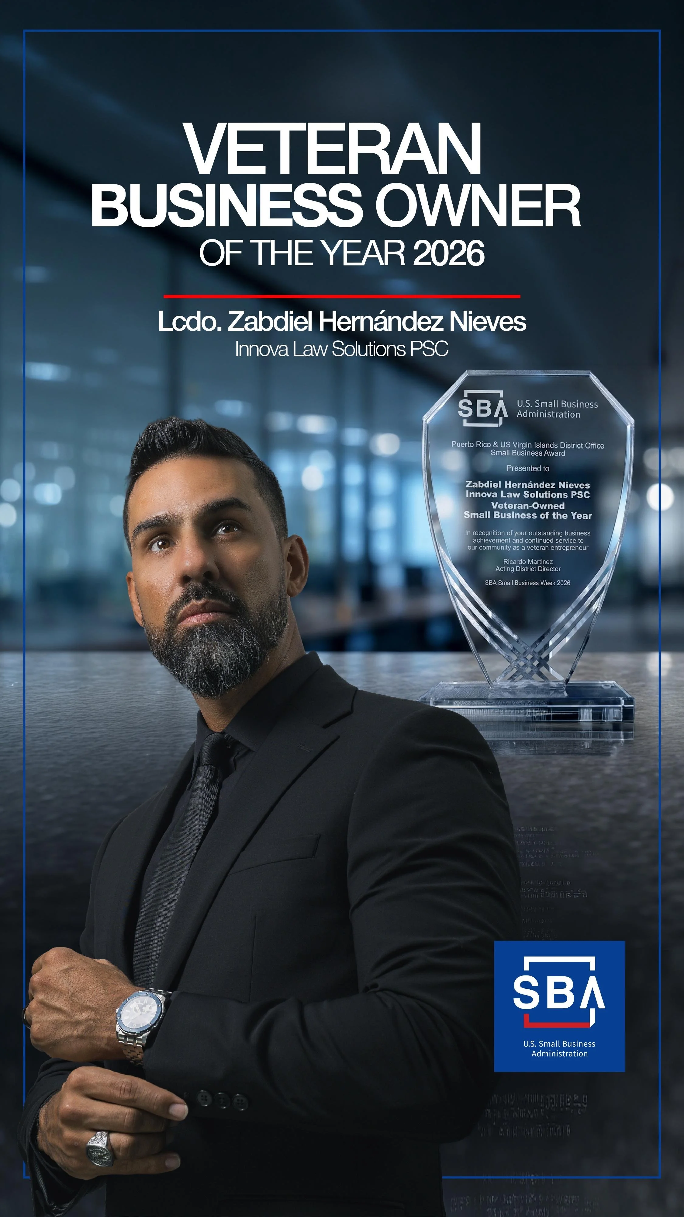 From badge to bar: Veteran Zabdiel Hernández built Puerto Rico's first digital law firm