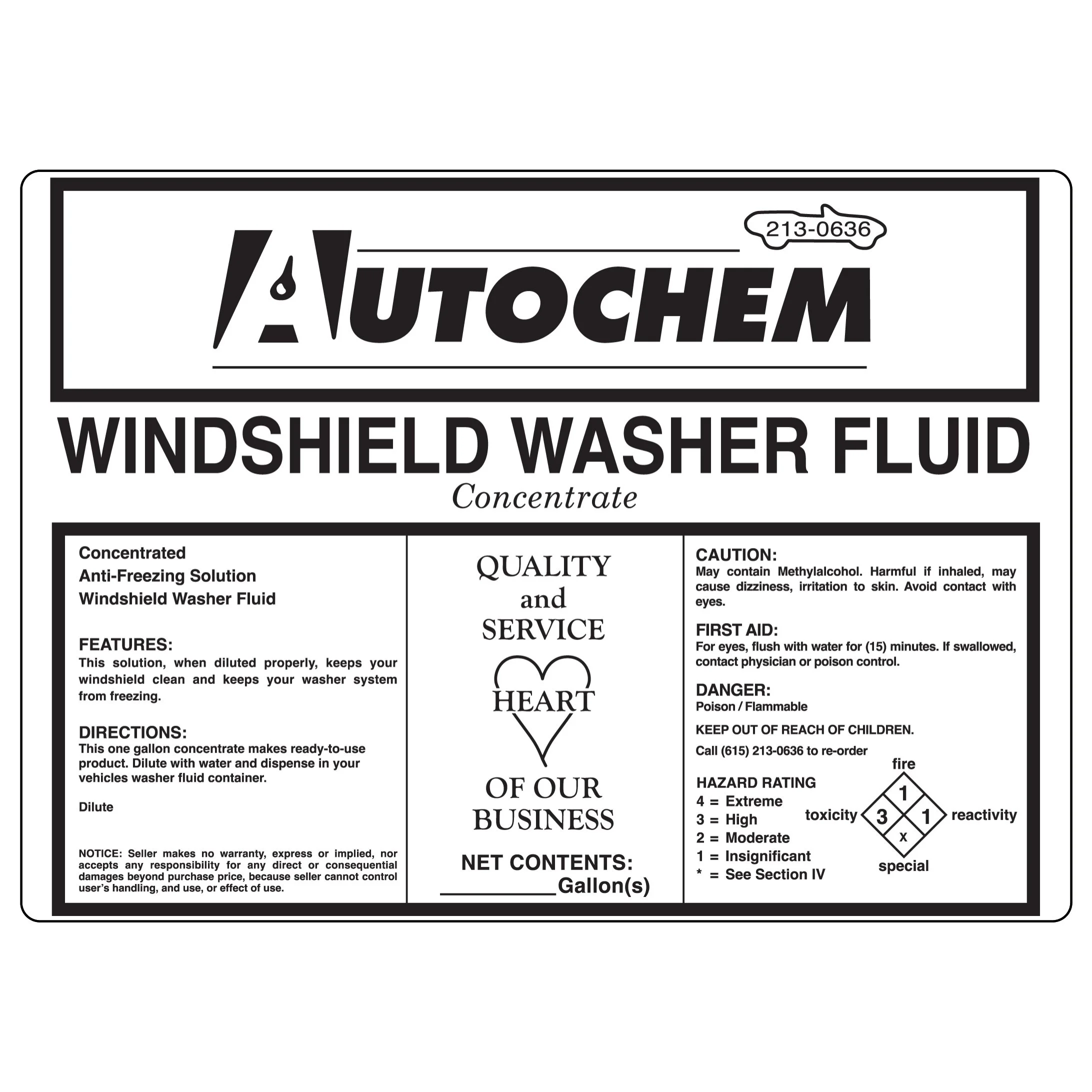 Windshield Washer Fluid, winter