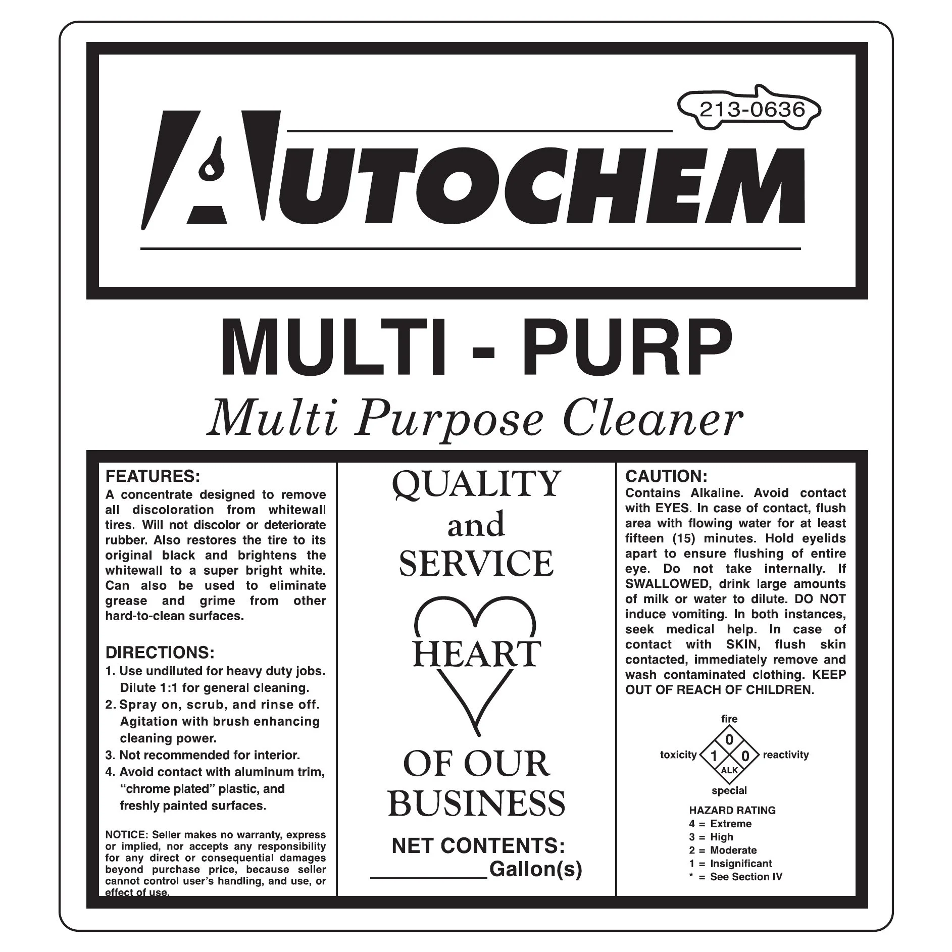Multi-Purpose Cleaner