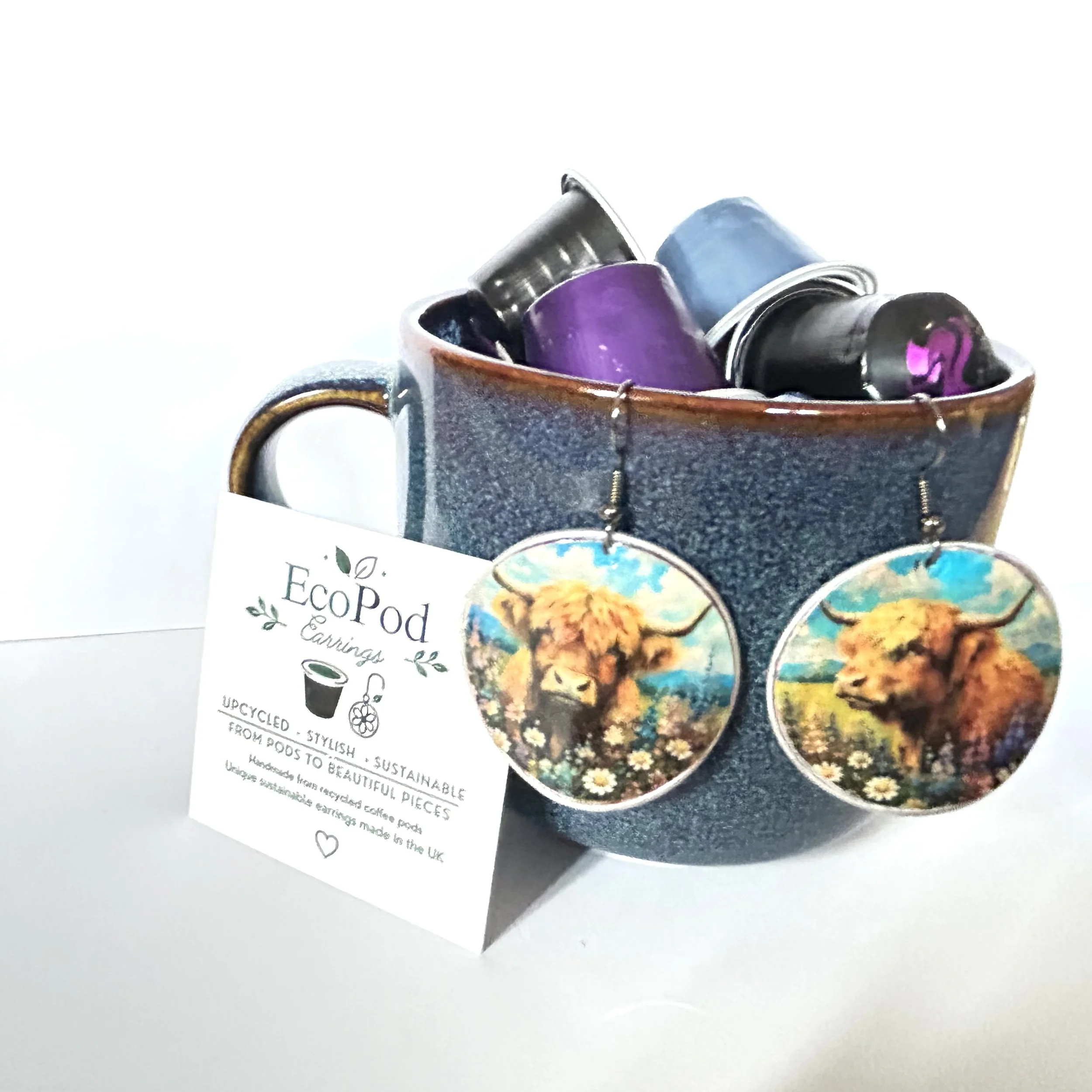 Highland Cow  Earrings