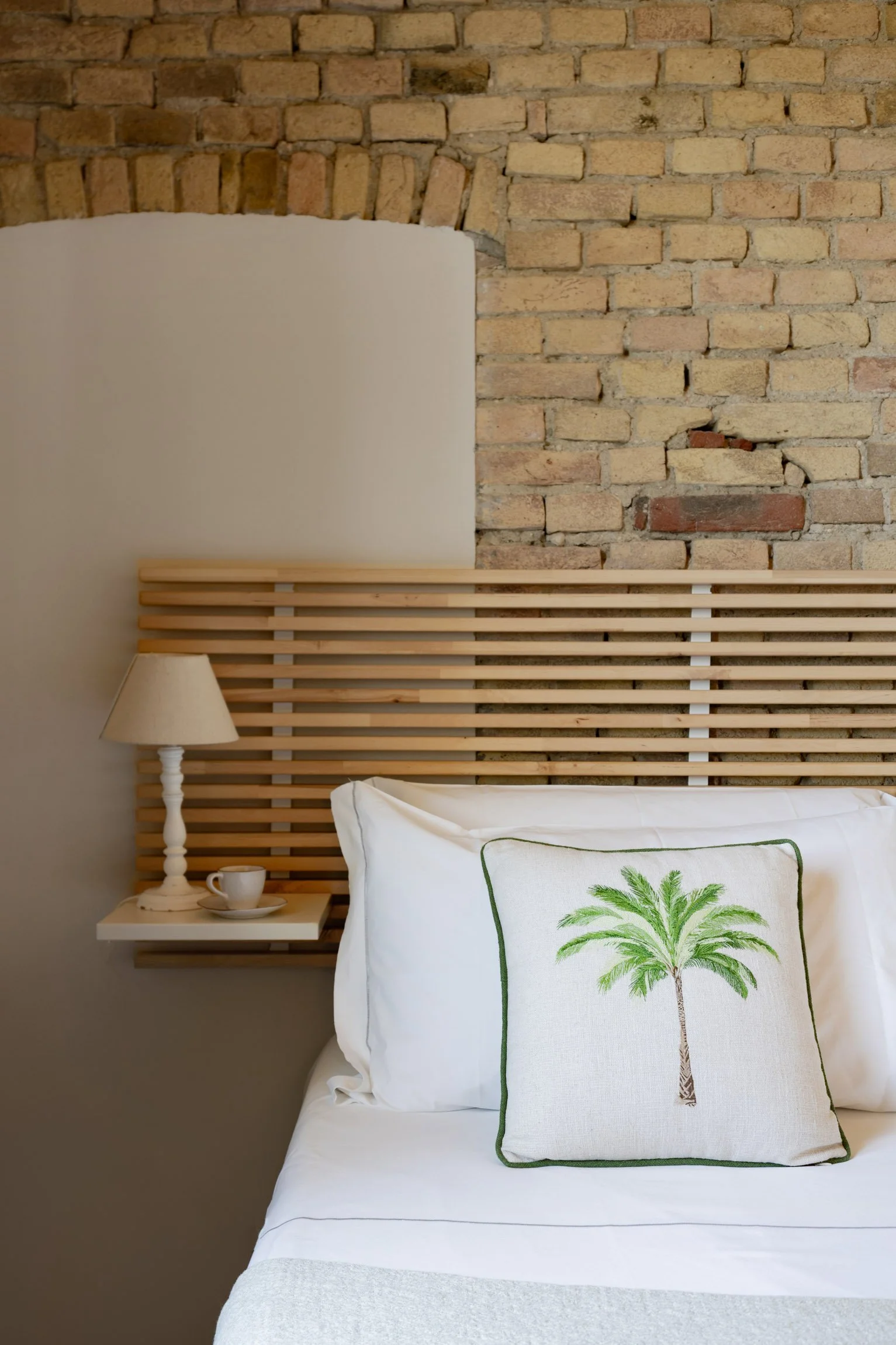 Textured fabrics and cool cotton for your nighttime dreaming in each en suite bedroom.