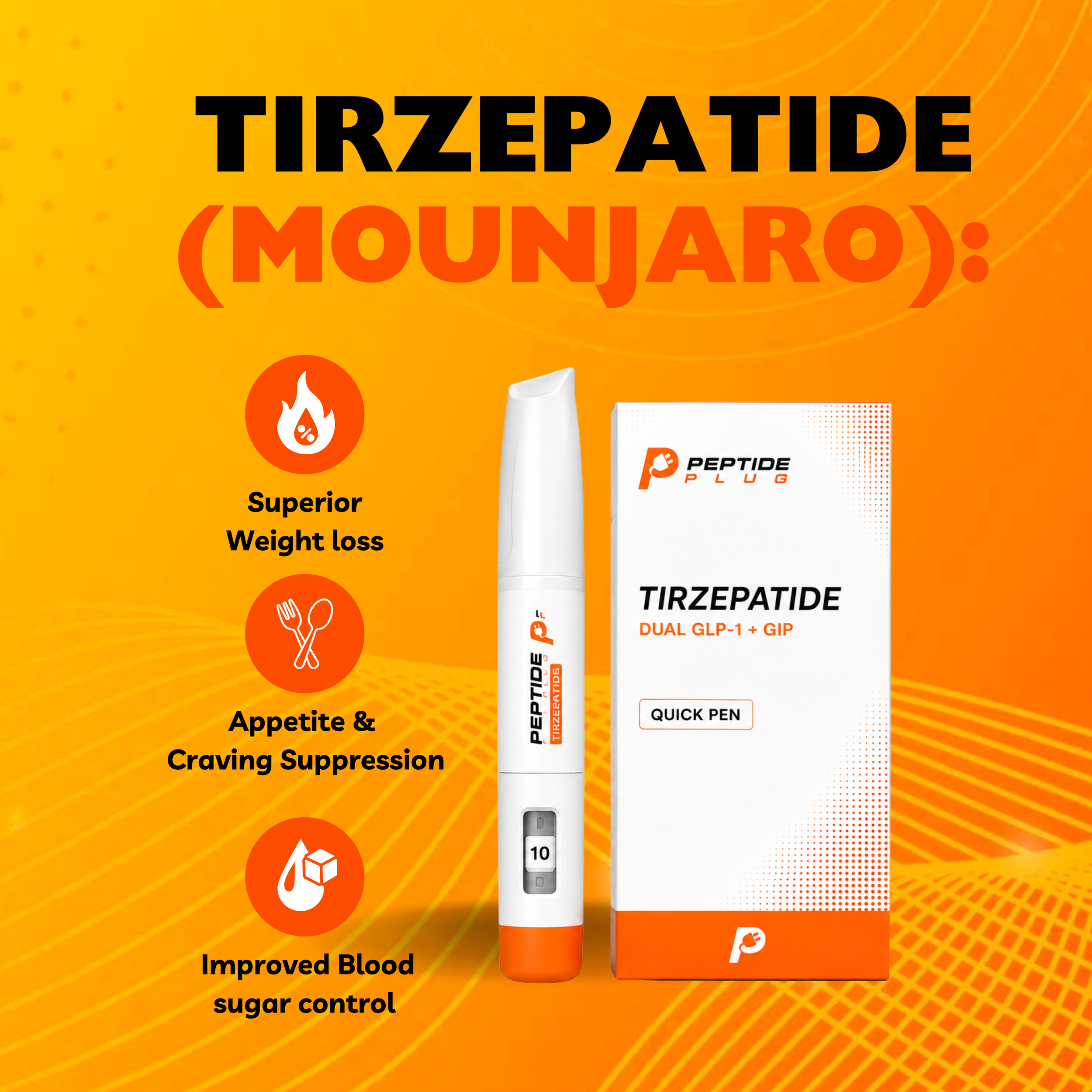 Tirzepatide (Mounjaro) 40mg pen