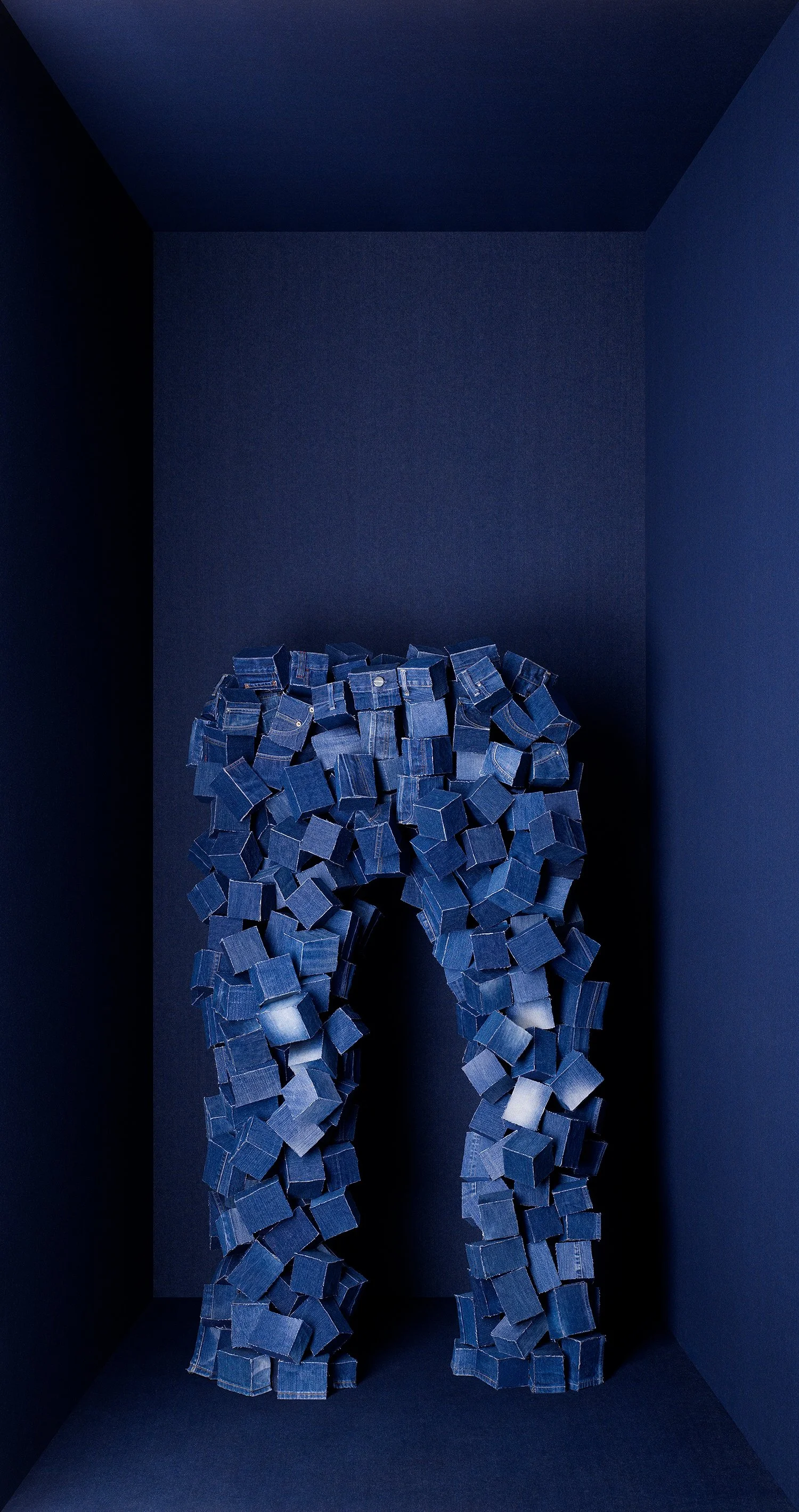 Denim Cubes