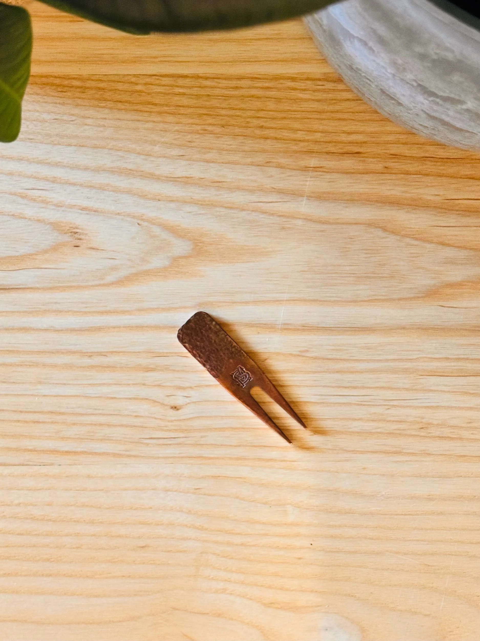 Hammered Copper Repair Tool