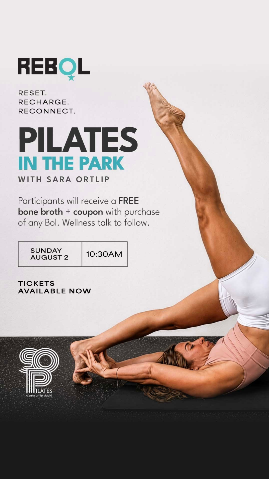 Pilates in the Park with Sara Ortlip