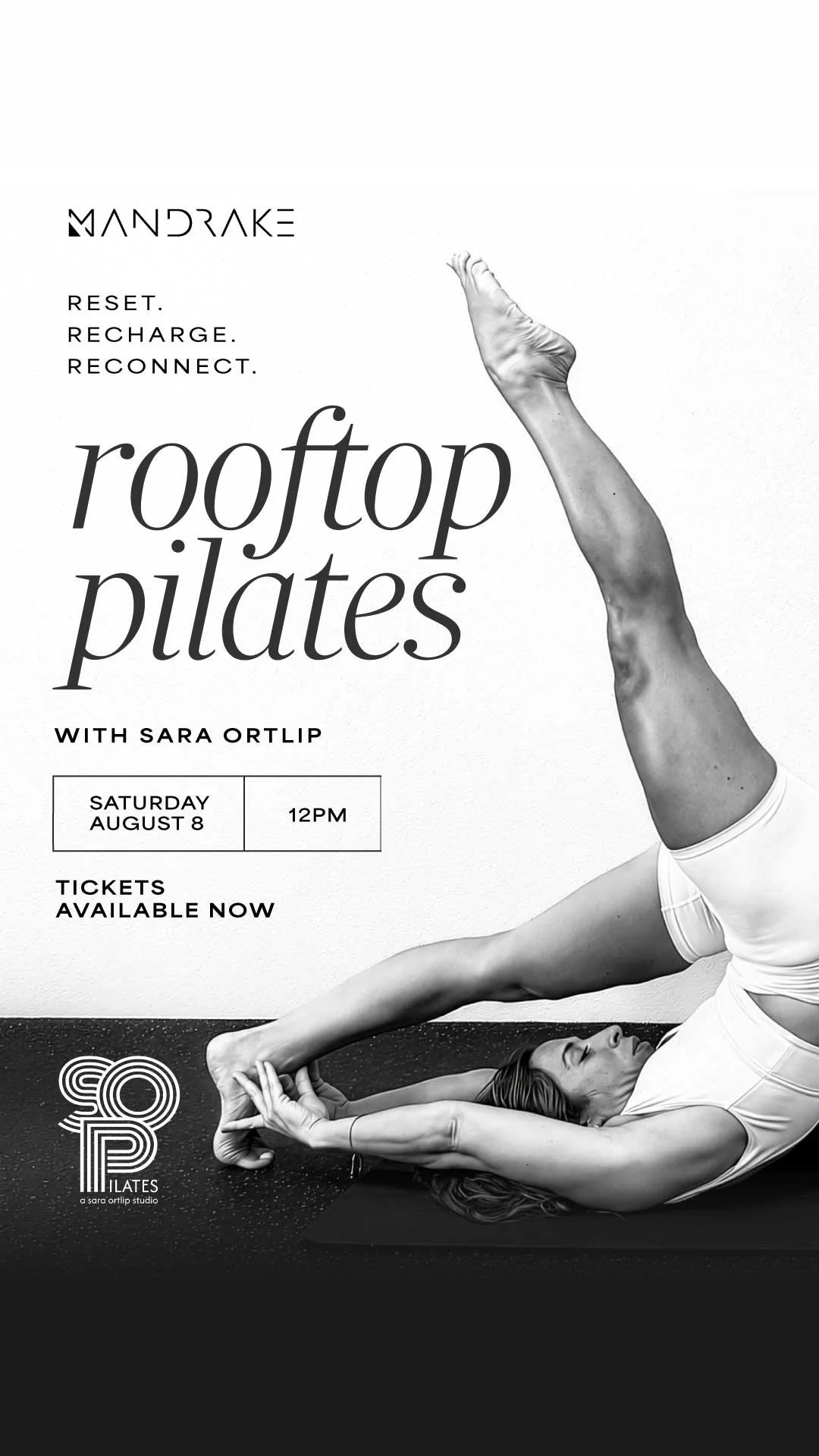 Rooftop Pilates at Mandrake