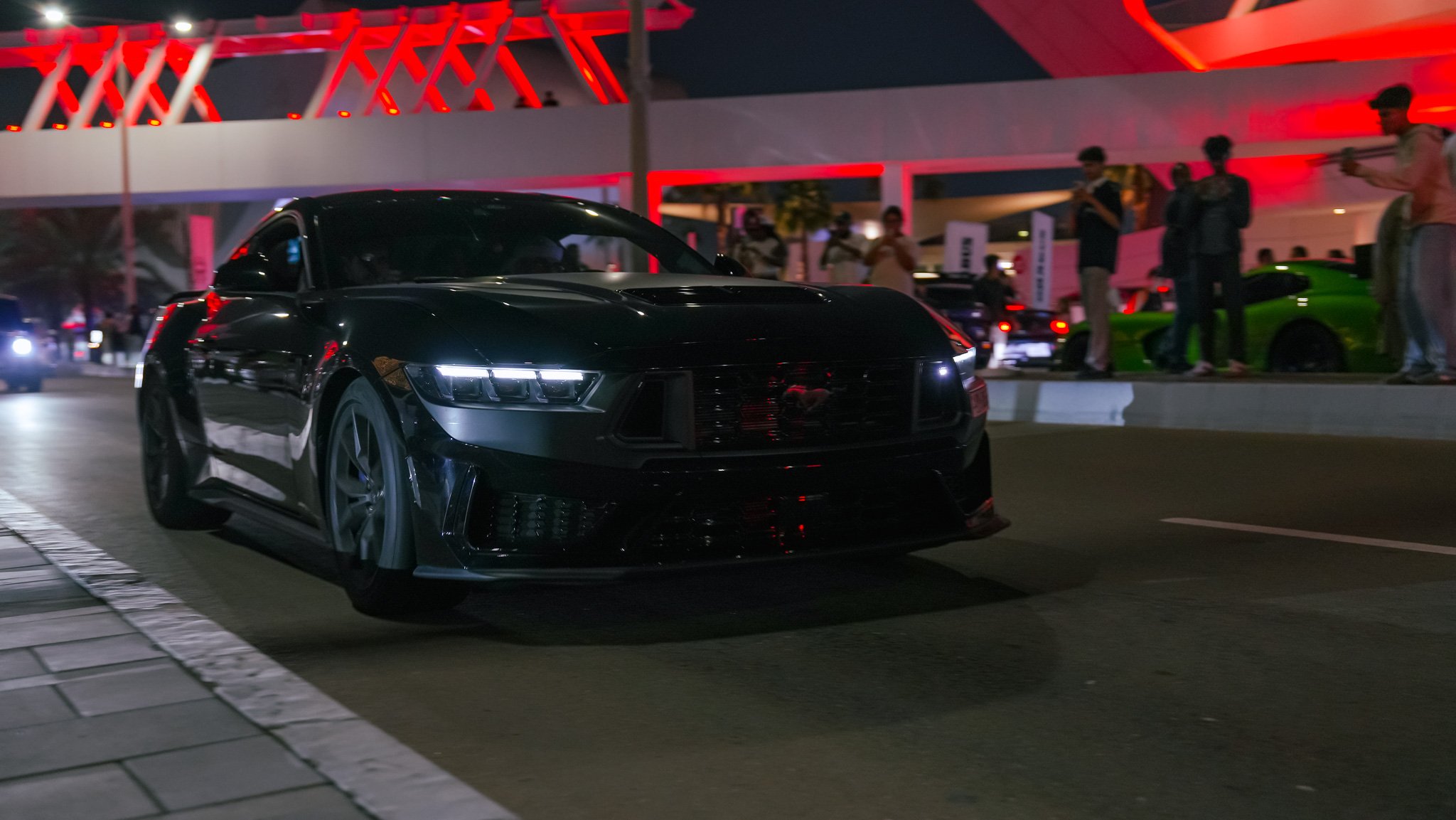 A Black Darkhorse in Action