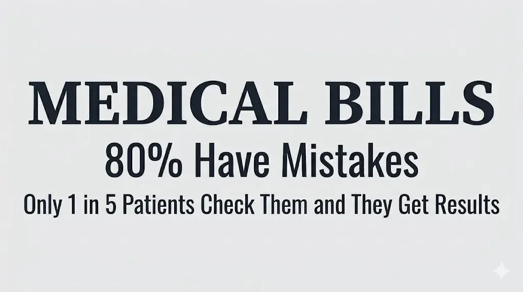 Your Medical Bill Is Probably Wrong