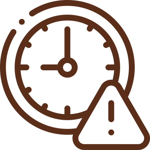 Line art of a gear with bar chart, document, and upward arrows inside, representing business growth or analytics.