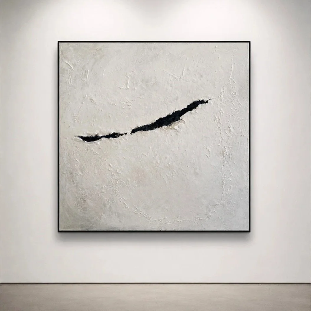 Pressure Envelope, 2026
Oil, cold wax and earth pigments on panel
120 × 120 cm