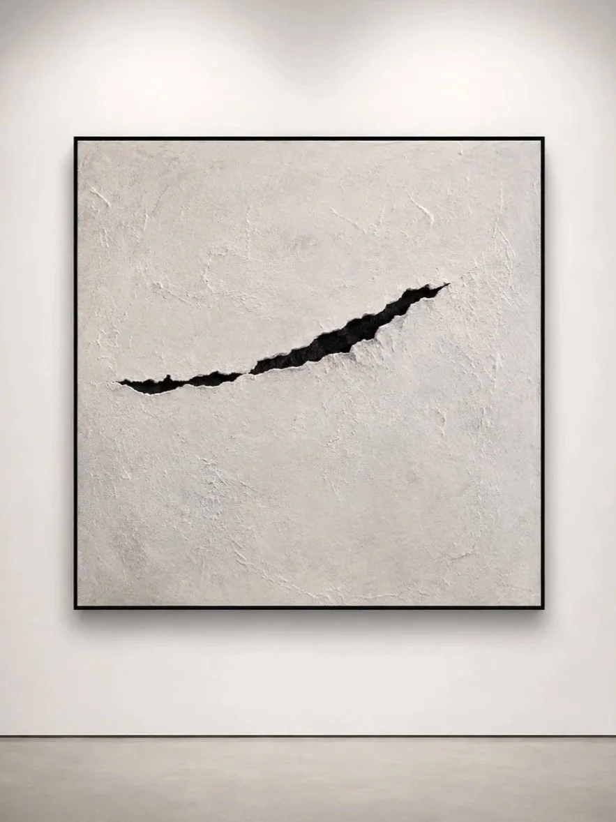 Pressure Envelope, 2026
Oil, cold wax and earth pigments on panel
120 × 120 cm