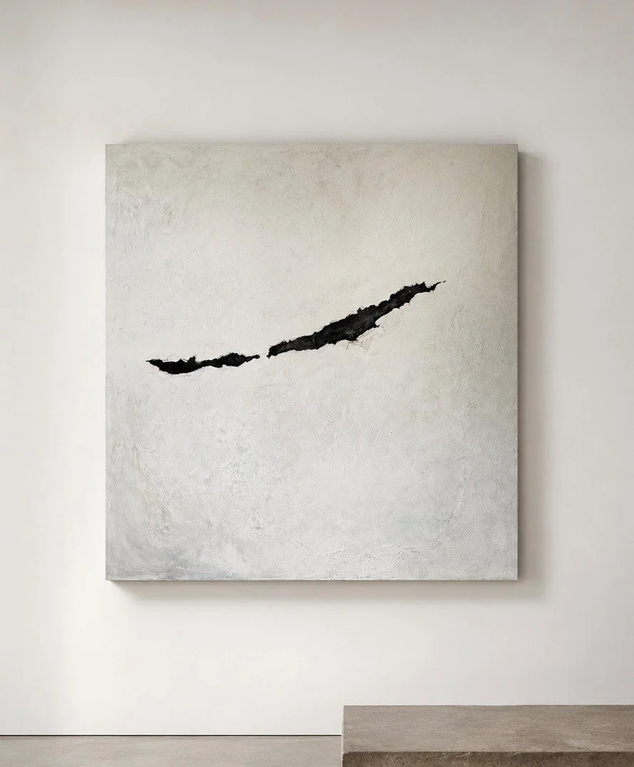 Pressure envelope 2026,
Oil, cold wax and earth pigments on panel
120 × 120 cm