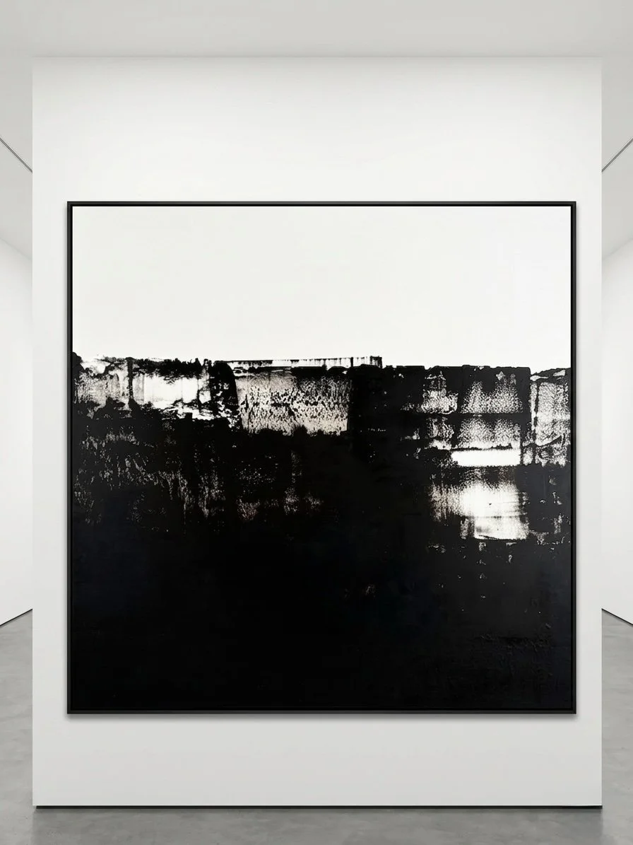 Compaction, 2026
Oil, cold wax and earth pigments on canvas
160 × 160 cm