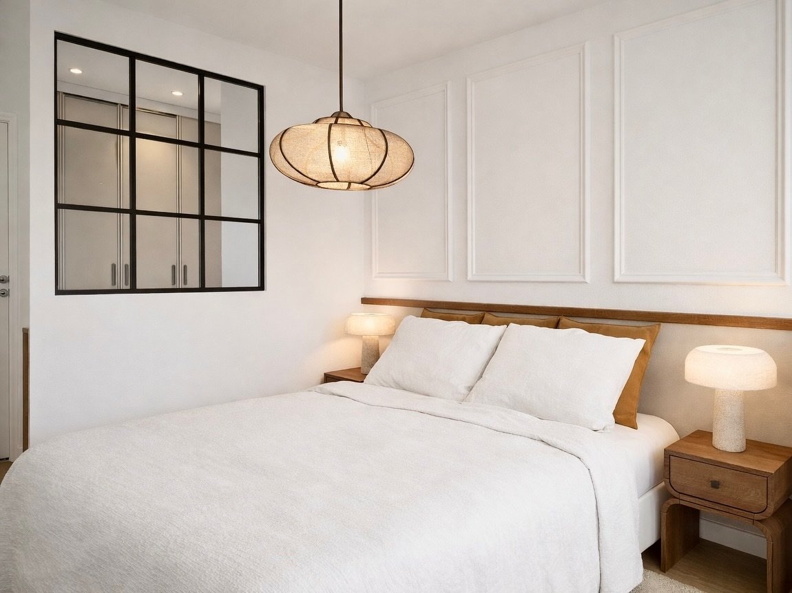 Compte &agrave; rebours avant le lancement de chantier

Projet Courbevoie
Avant / Apr&egrave;s de cette future chambre parentale.

Pour gagner en rangements, nous avons cr&eacute;&eacute; un v&eacute;ritable couloir / dressing d&egrave;s l&rsquo;entr