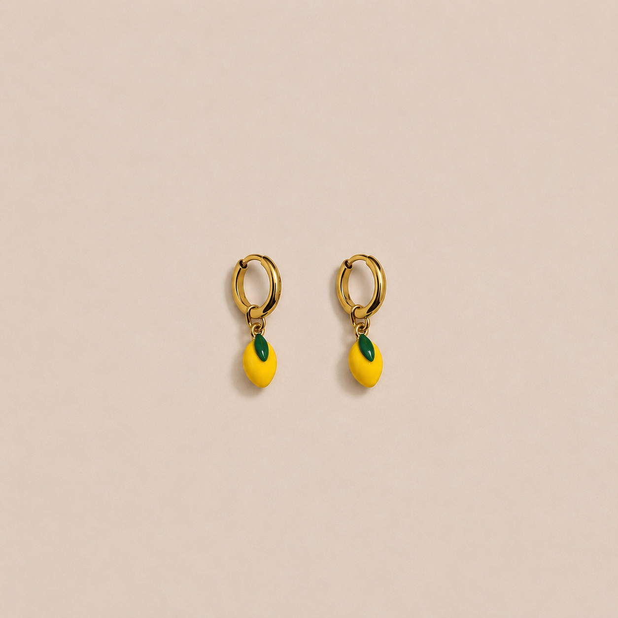 Boucles d'oreilles Lemon