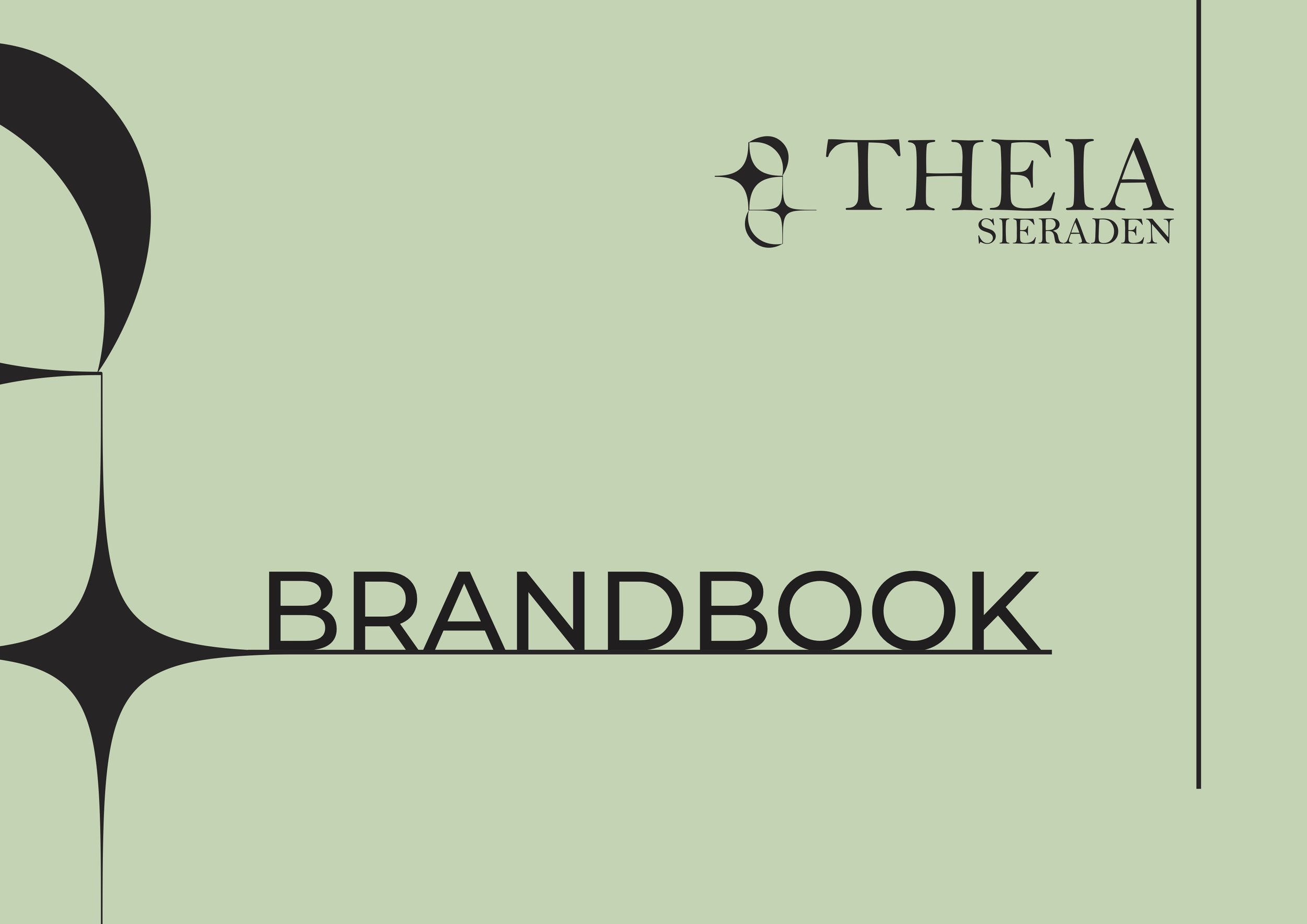 Brandbook ontworpen voor Thea Sieraden, door Xafier Plate