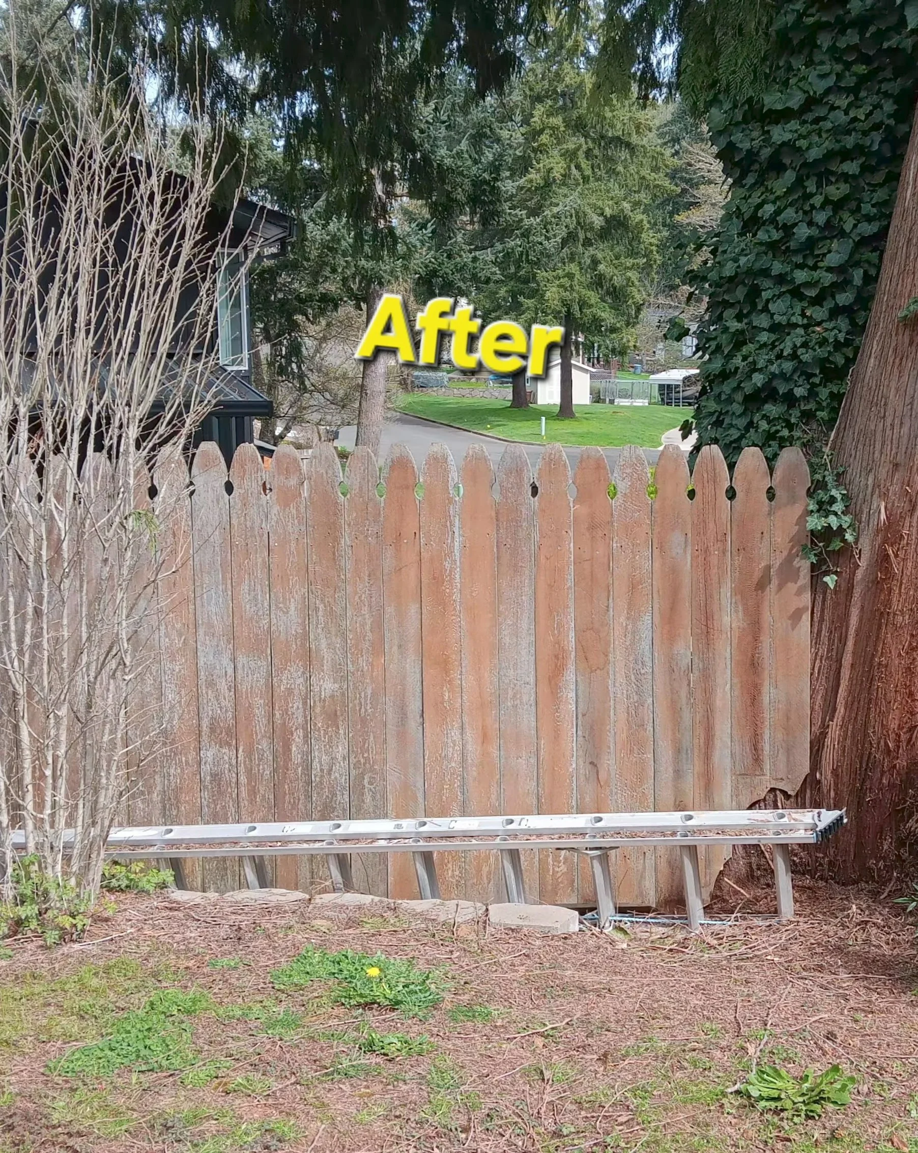 Fence repair after