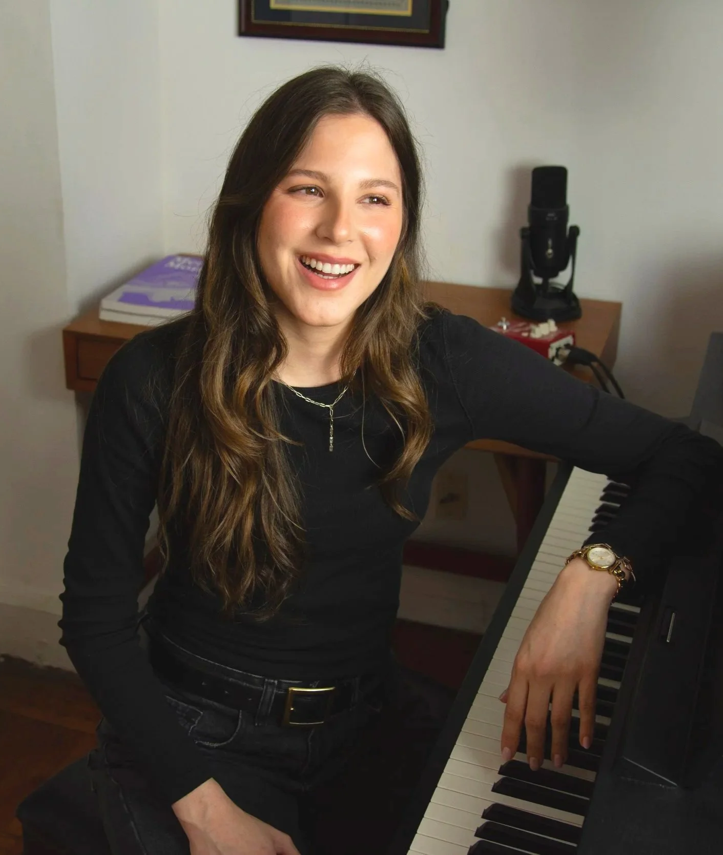 Elana Hedrych, professional vocal coach and founder of The Vocal Practice, a studio for performing and recording artists