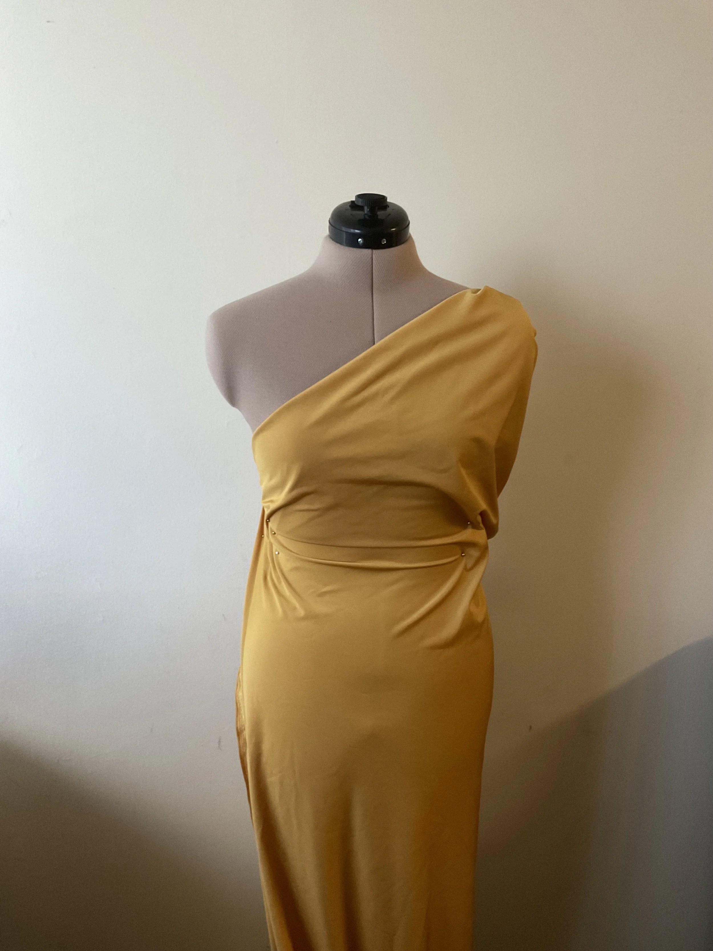 Gold dress