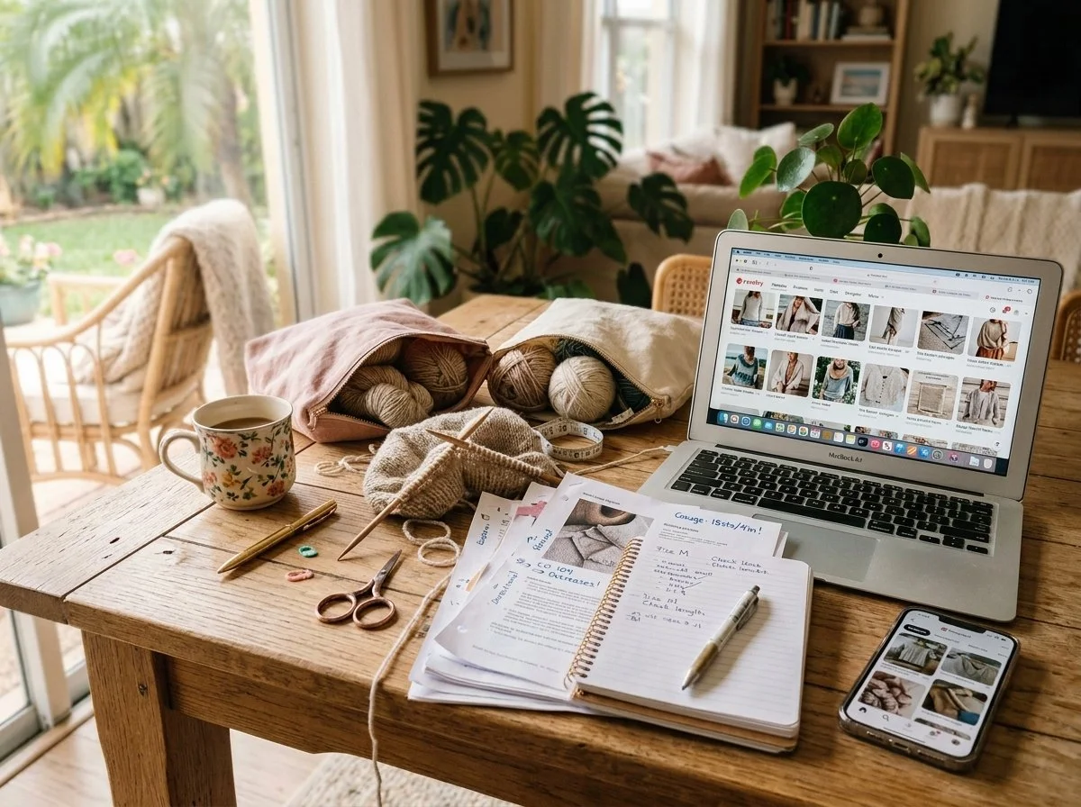 At Some Point, Collecting Knitting Patterns Became Its Own Hobby
