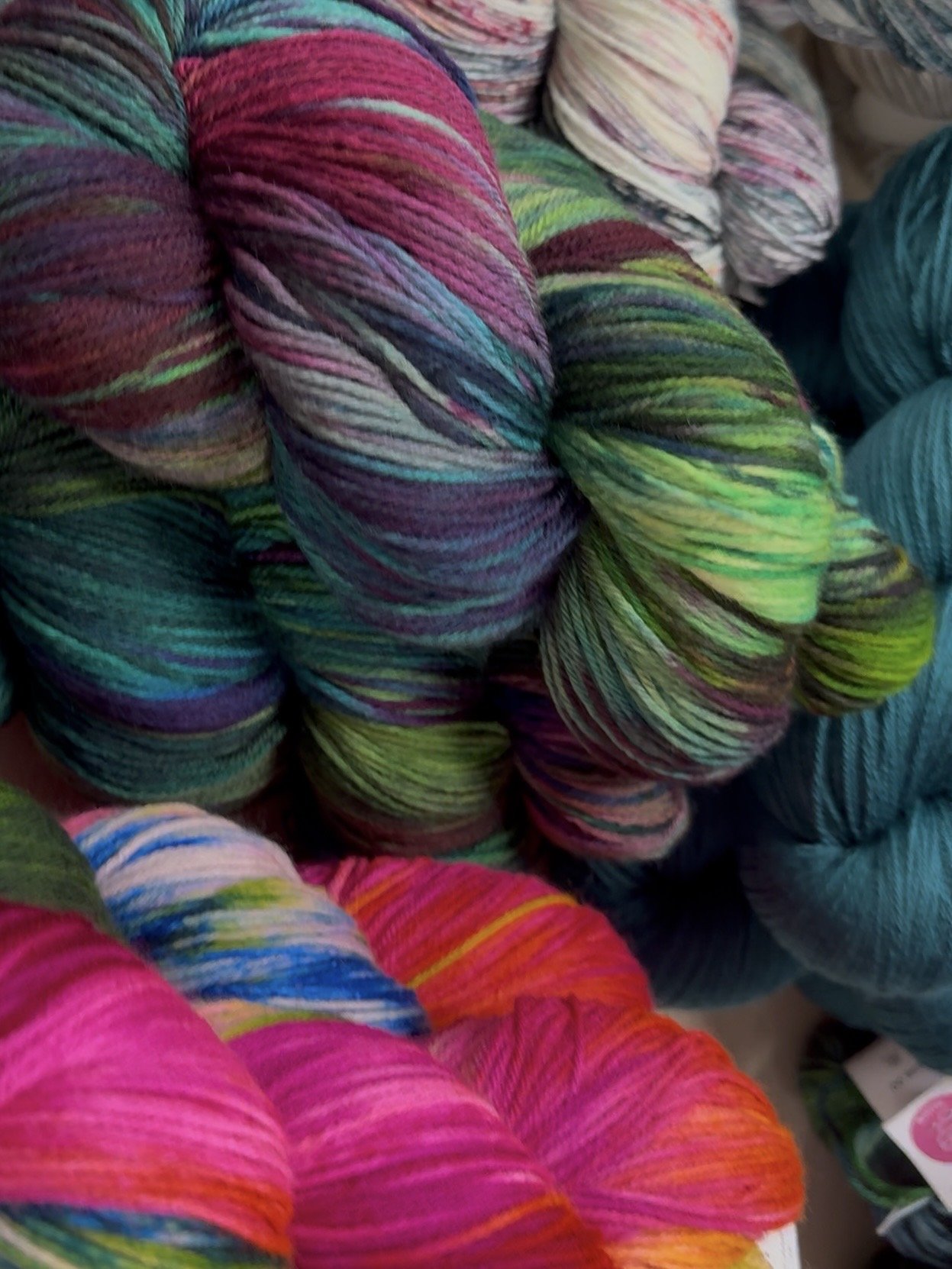 Pile of Skeins of Yarn