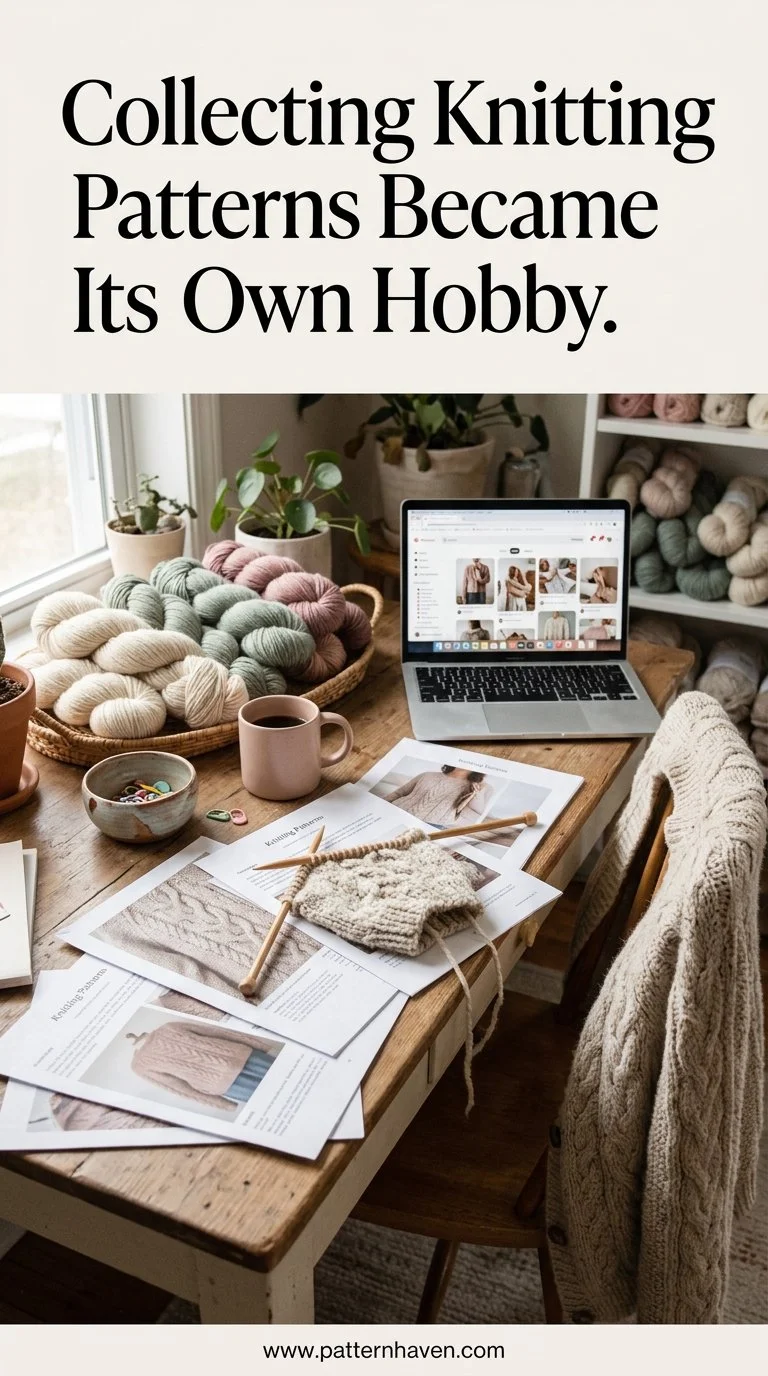 Cozy Knitting Workspace