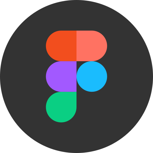 Icon of the Google Assistant or Google Home app with colored shapes on a dark background.