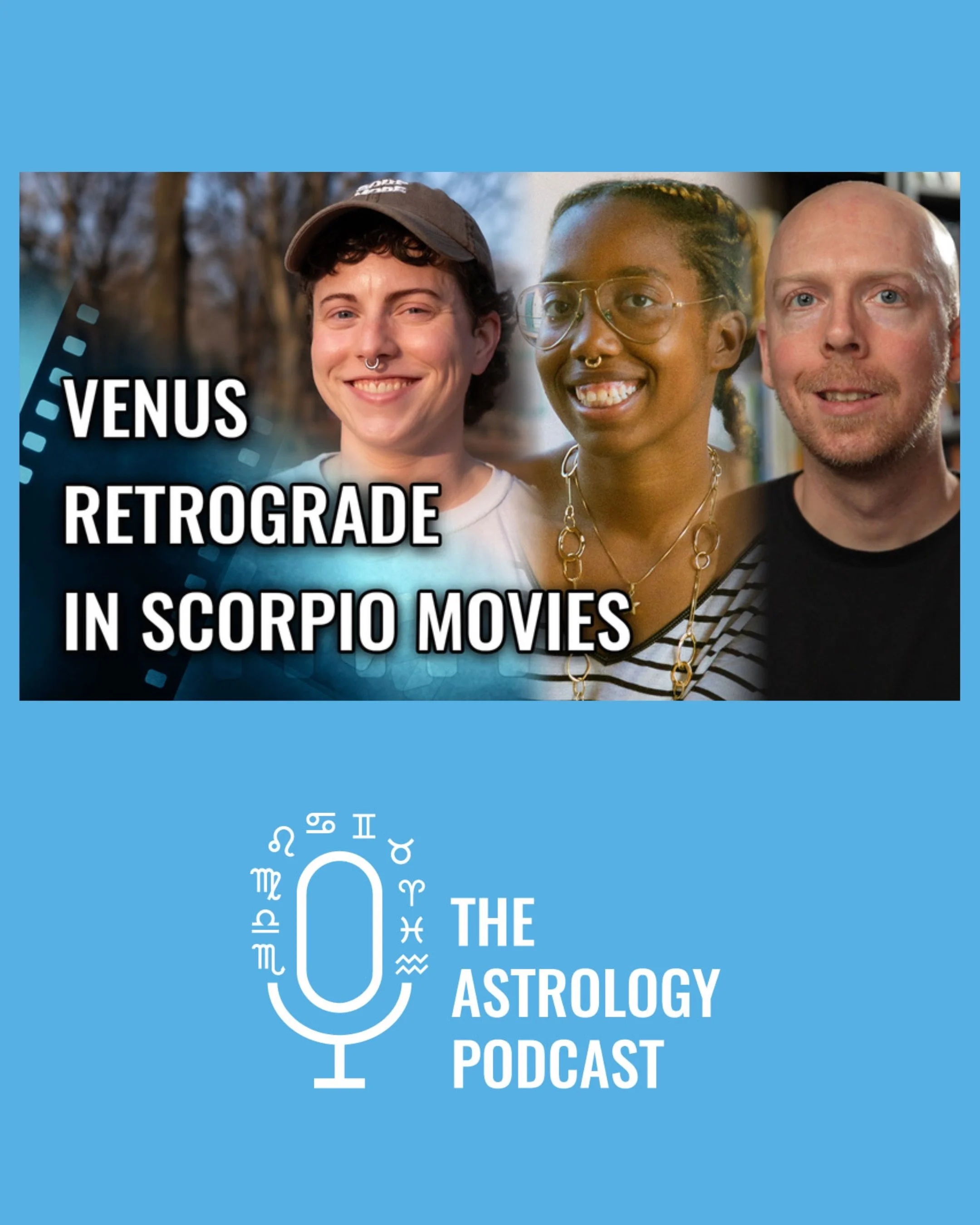 VENUS RETROGRADE IN SCORPIO MOVIES 🍿🎬🖤✨

I was lucky enough to be welcomed back on @theastrologypodcast to talk about Venus Retrograde in Scorpio movies.

Originally when Chris and I did the Venus retrograde in birth charts episode, we noticed how