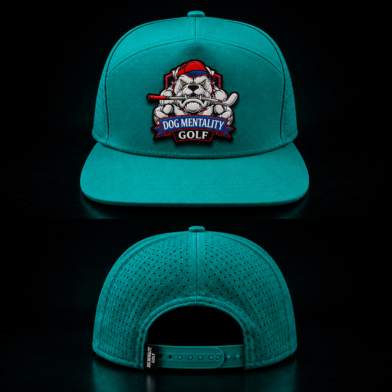 TOP DOGG GOLF HAT (ELECTRIC GREEN)